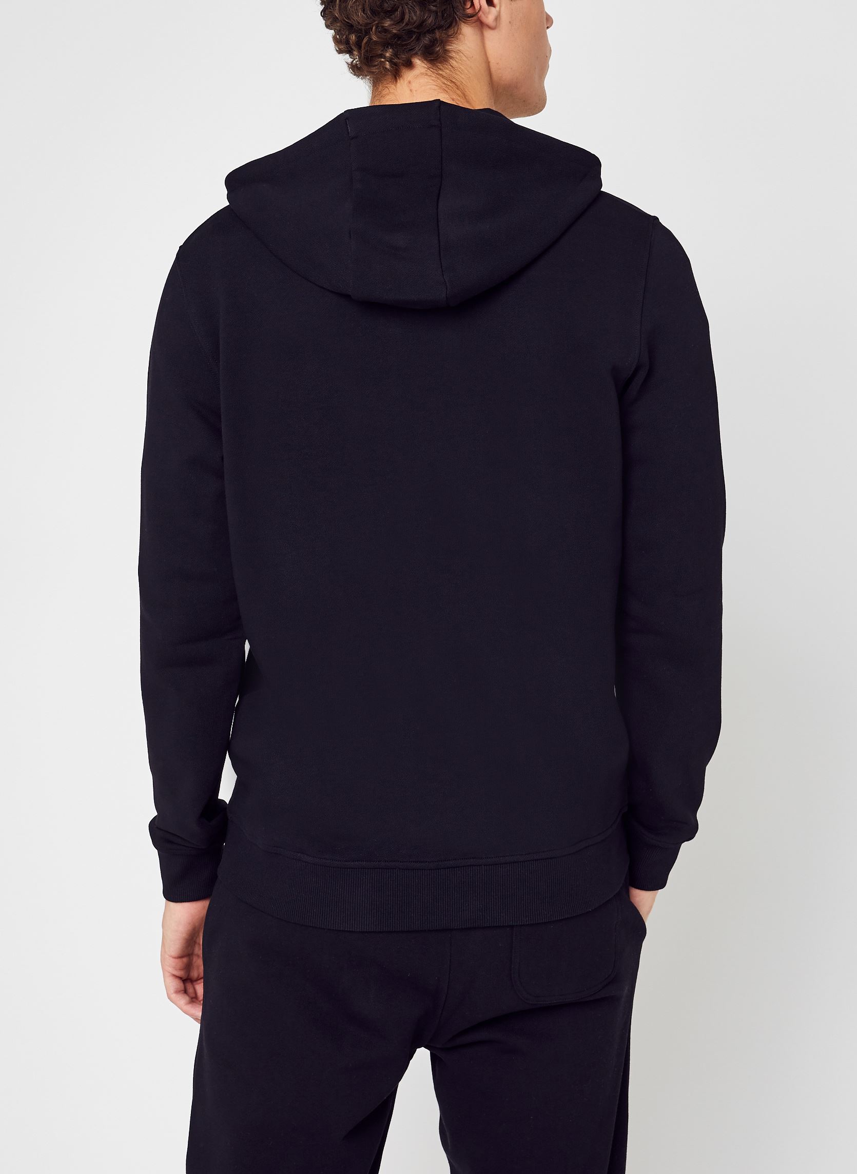 Sweats zippés Zip Through Hoodie homme noir Lyle & Scott Sweats zippés Zip Through Hoodie homme noir JET BLACK