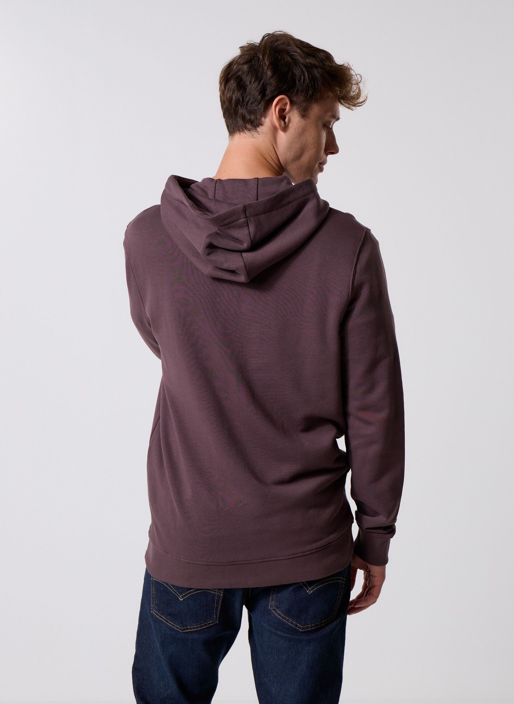Sweaters met rits Zip Through Hoodie heren bruin Lyle & Scott Sweaters met rits Zip Through Hoodie heren bruin ESPRESSO