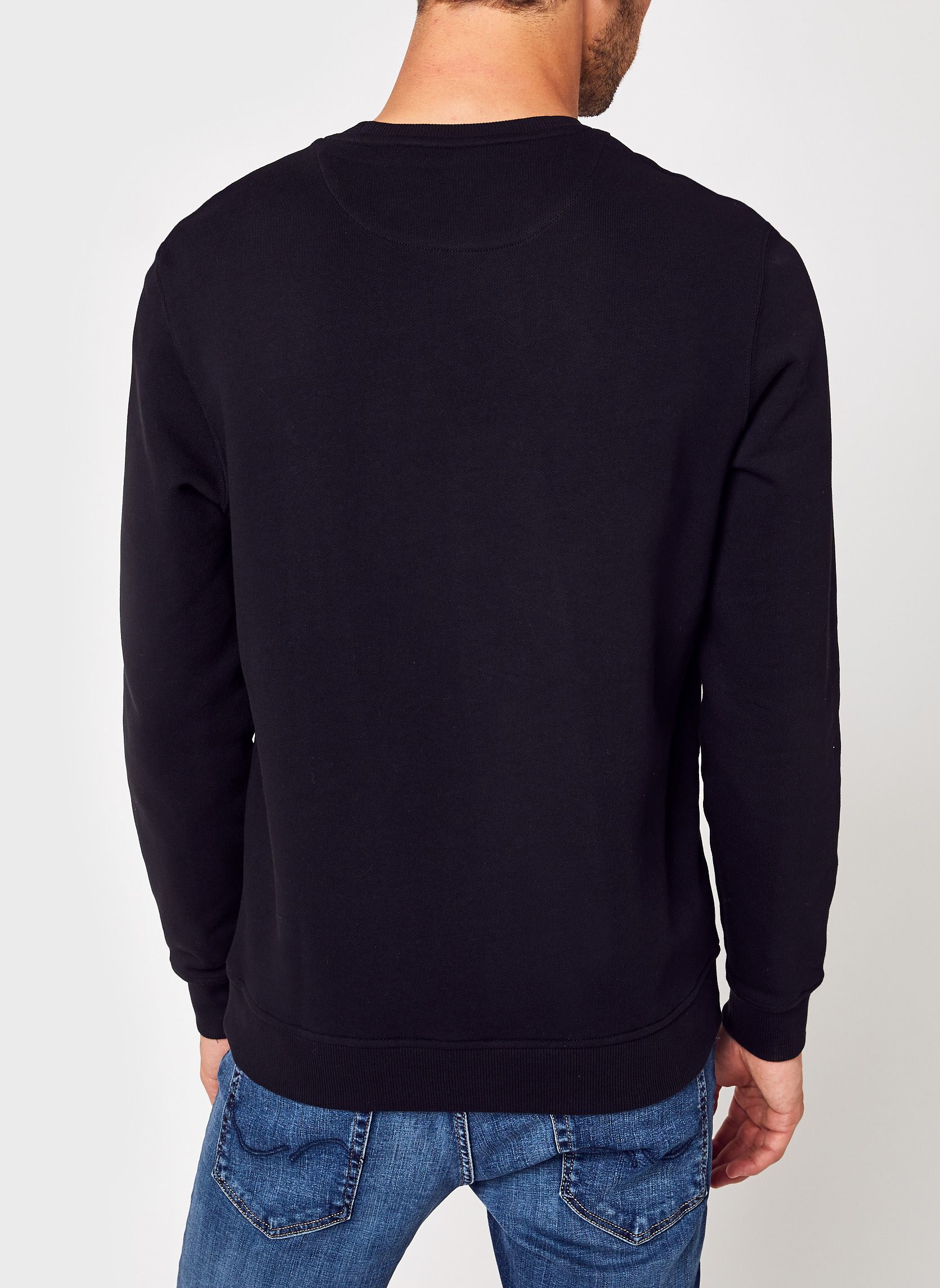 Sweats Crew Neck Sweatshirt homme noir Lyle & Scott Sweats Crew Neck Sweatshirt homme noir JET BLACK