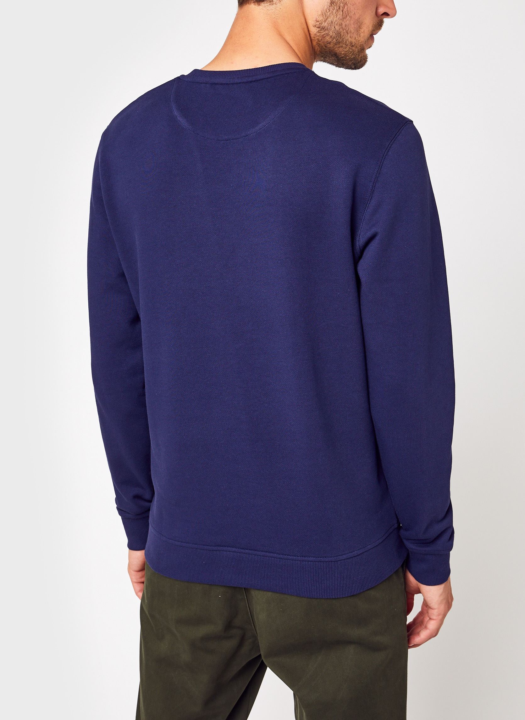 Sweats Crew Neck Sweatshirt homme bleu Lyle & Scott Sweats Crew Neck Sweatshirt homme bleu NAVY