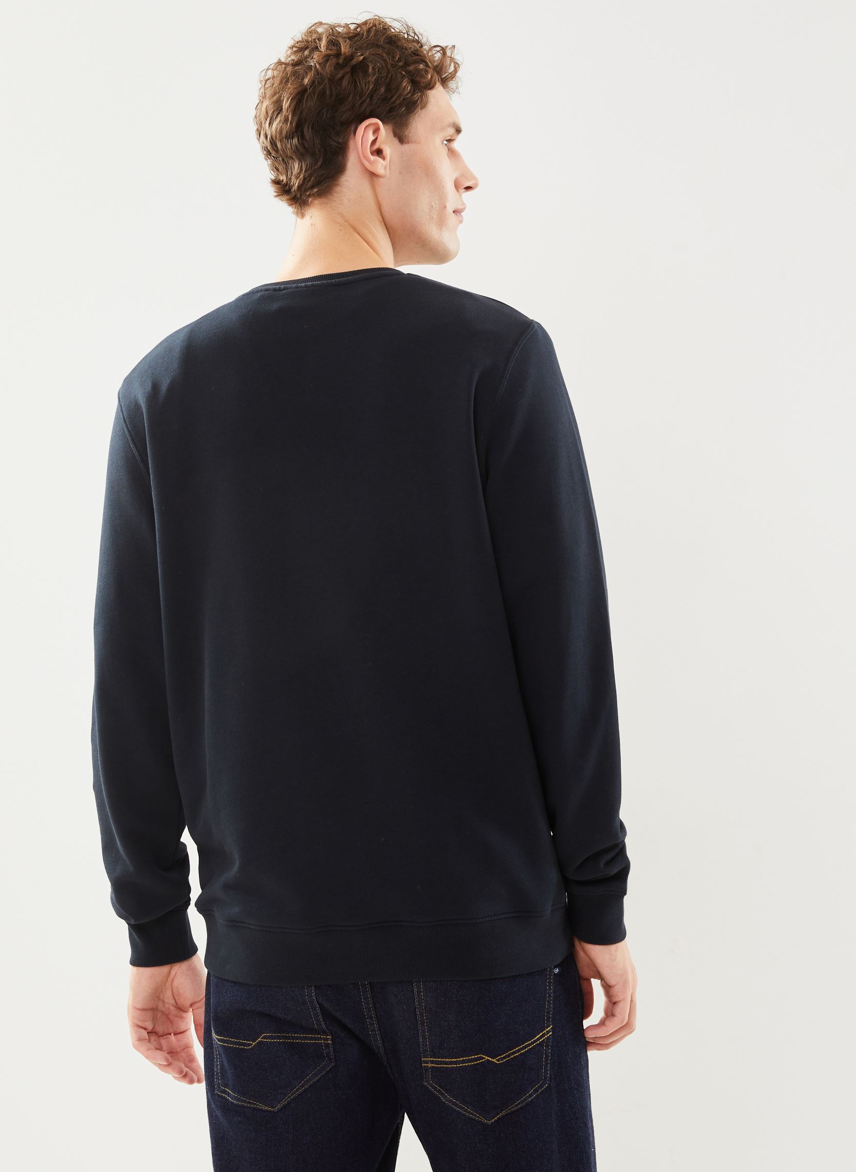 Sweats Crew Neck Sweatshirt homme bleu Lyle & Scott Sweats Crew Neck Sweatshirt homme bleu DARK NAVY