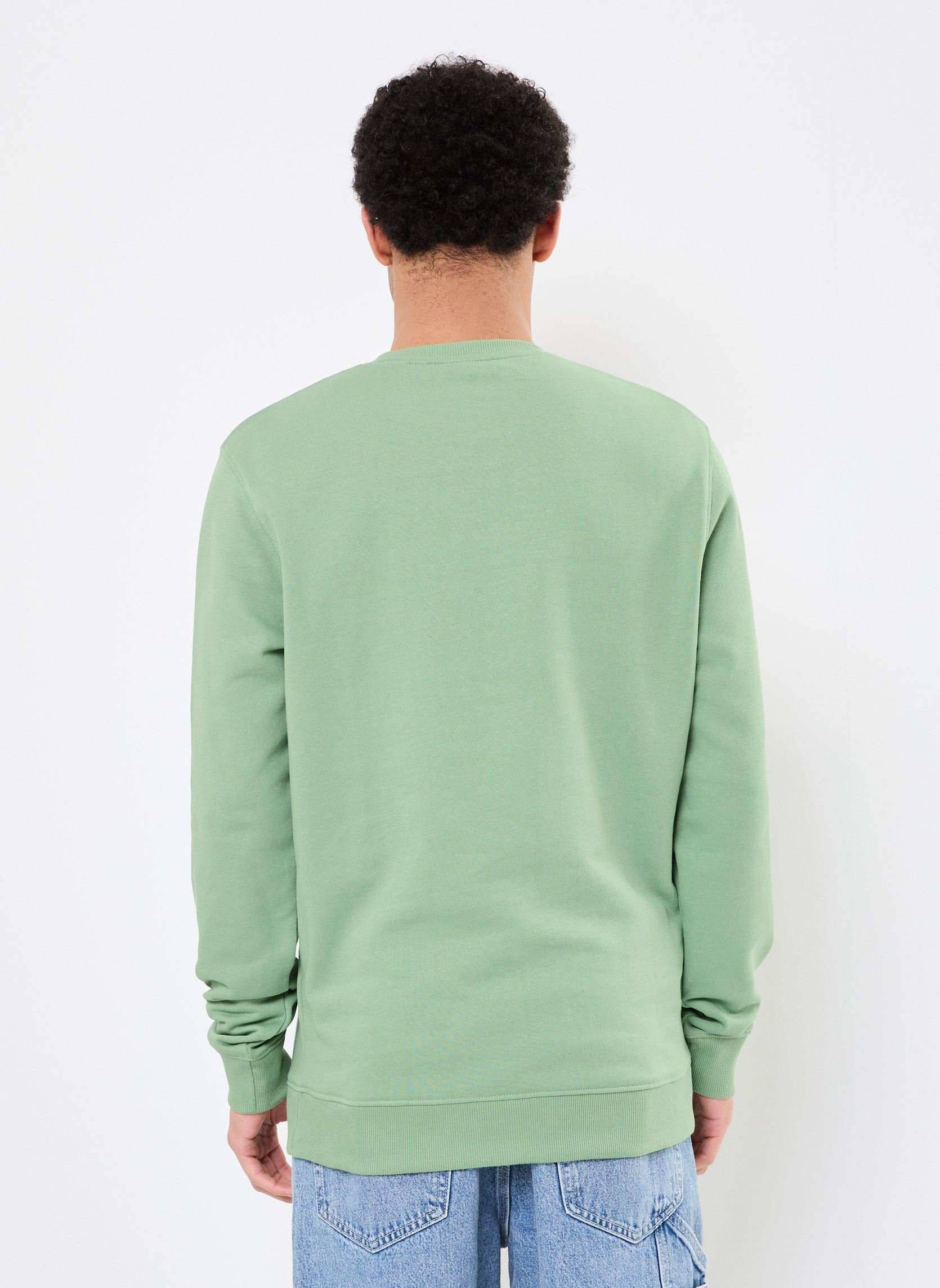 Sweats Crew Neck Sweatshirt homme vert Lyle & Scott Sweats Crew Neck Sweatshirt homme vert SMOKE GREEN