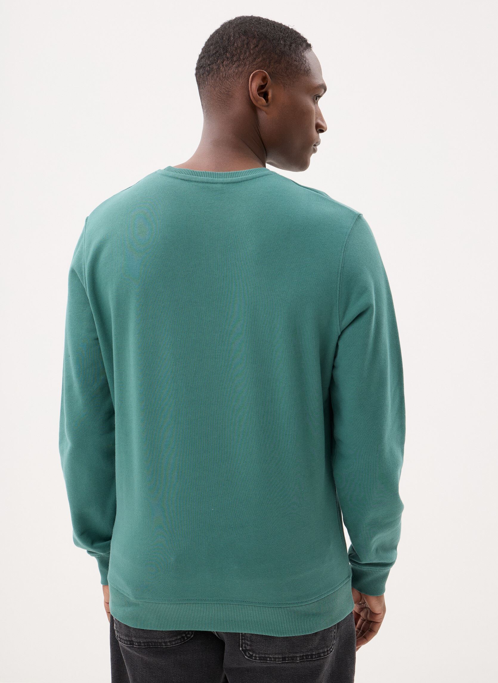 Sweatshirts Crew Neck Sweatshirt herren grün Lyle & Scott Sweatshirts Crew Neck Sweatshirt herren grün EVERGLADE