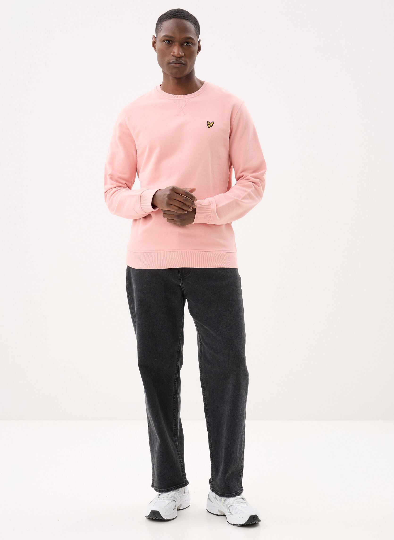 Sweatshirts Crew Neck Sweatshirt herren rosa Lyle & Scott Sweatshirts Crew Neck Sweatshirt herren rosa PINK GRAPEFRUIT