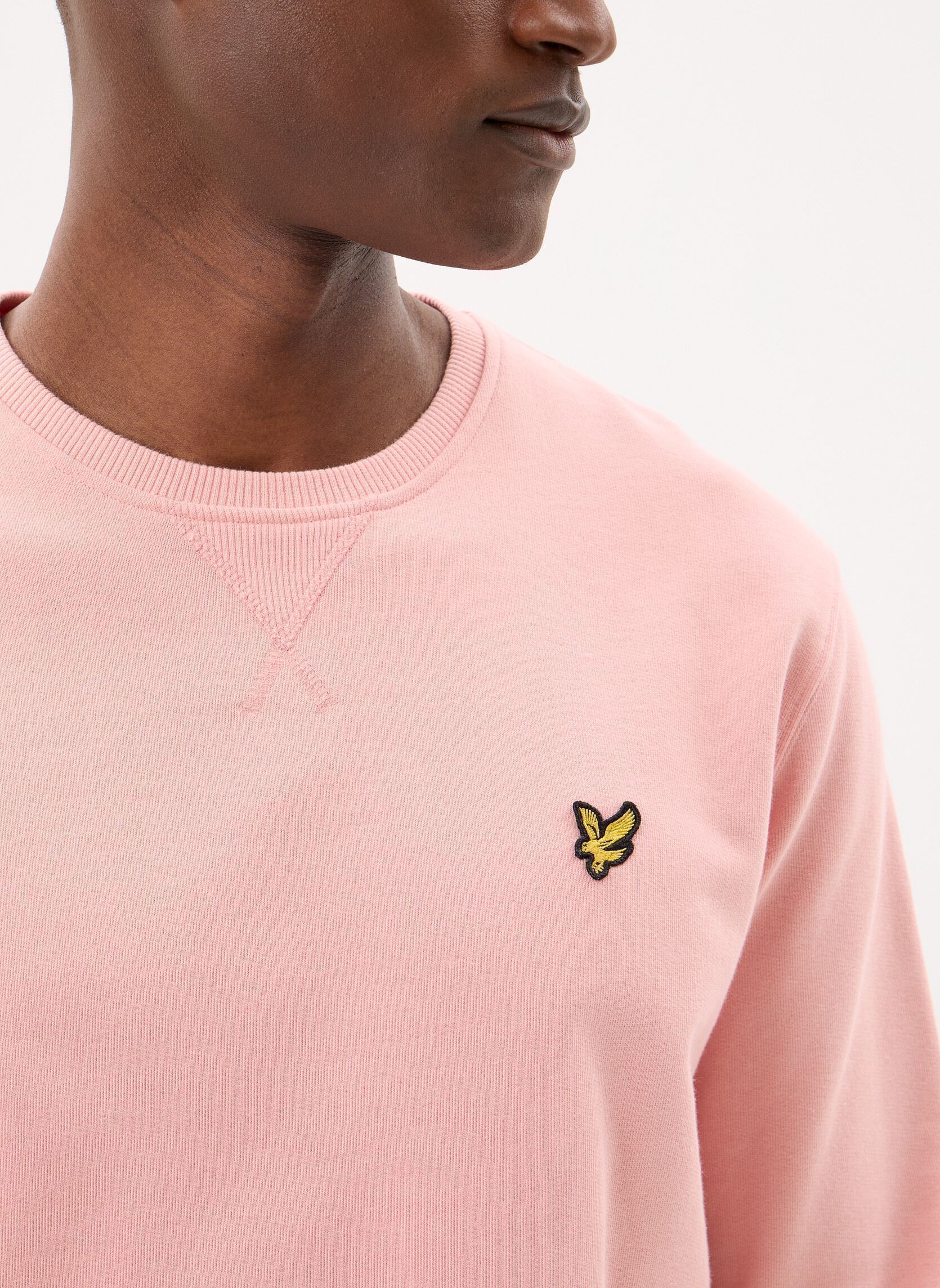 Sweatshirts Crew Neck Sweatshirt herren rosa Lyle & Scott Sweatshirts Crew Neck Sweatshirt herren rosa PINK GRAPEFRUIT