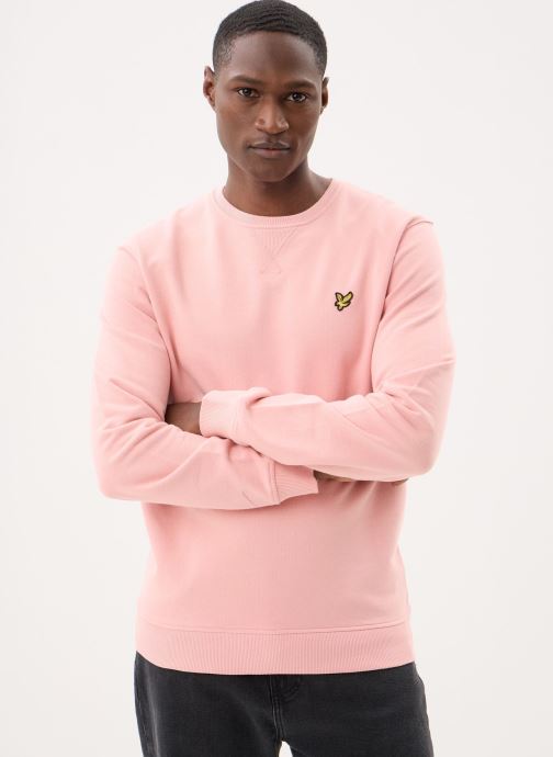 Lyle & Scott Sweatshirts Crew Neck Sweatshirt herren rosa