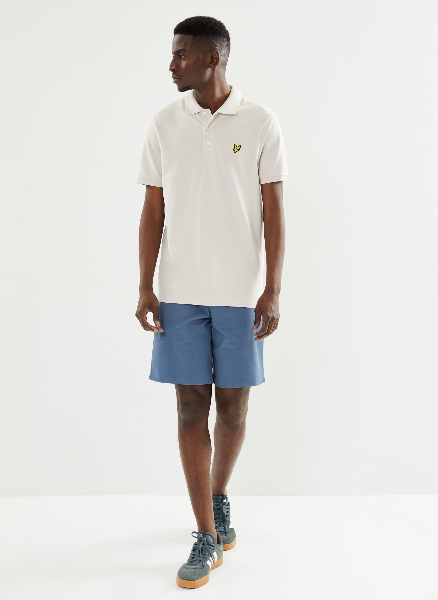 Polos Plain Polo Shirt homme beige Lyle & Scott Polos Plain Polo Shirt homme beige COVE