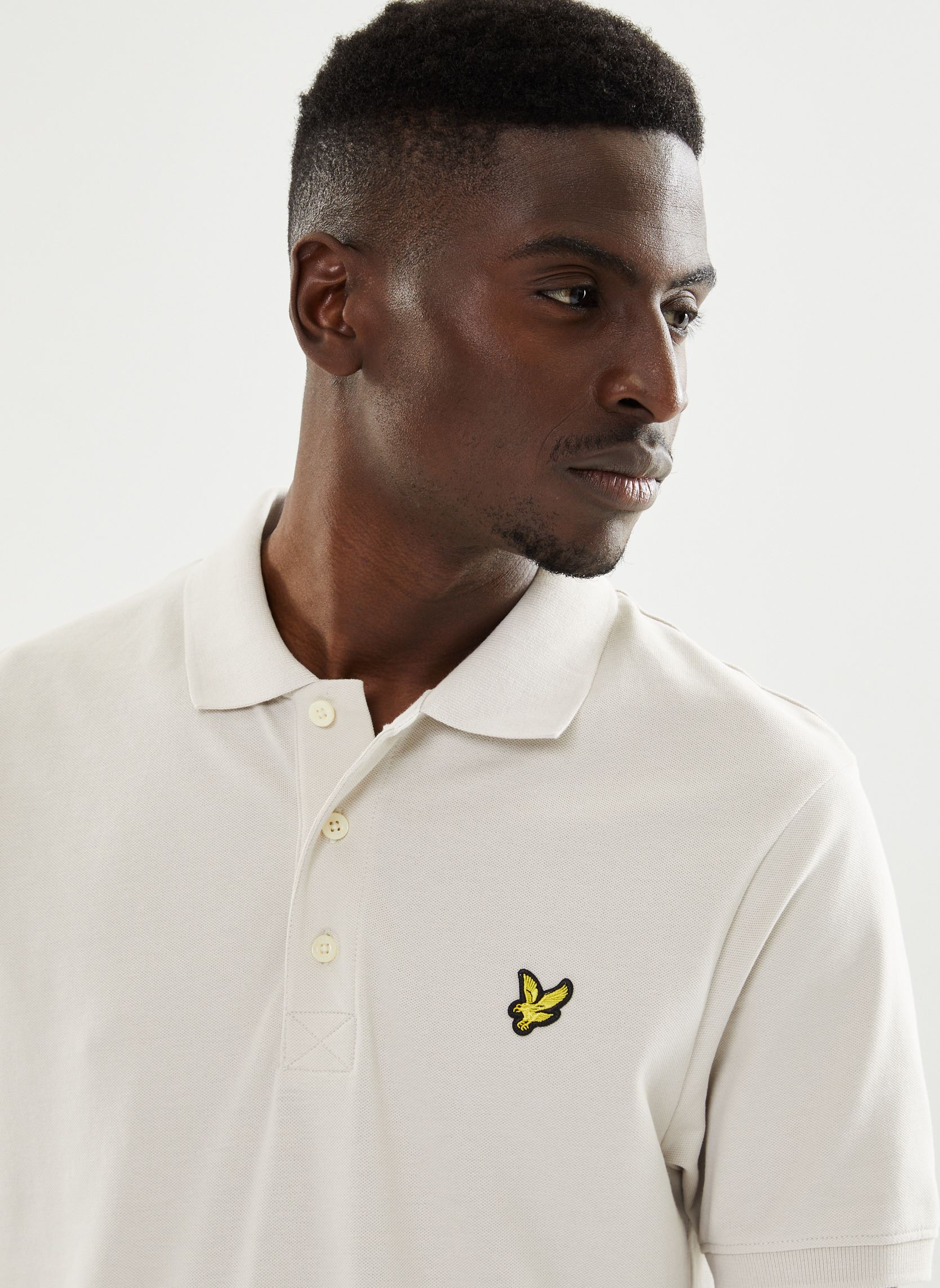Polos Plain Polo Shirt homme beige Lyle & Scott Polos Plain Polo Shirt homme beige COVE