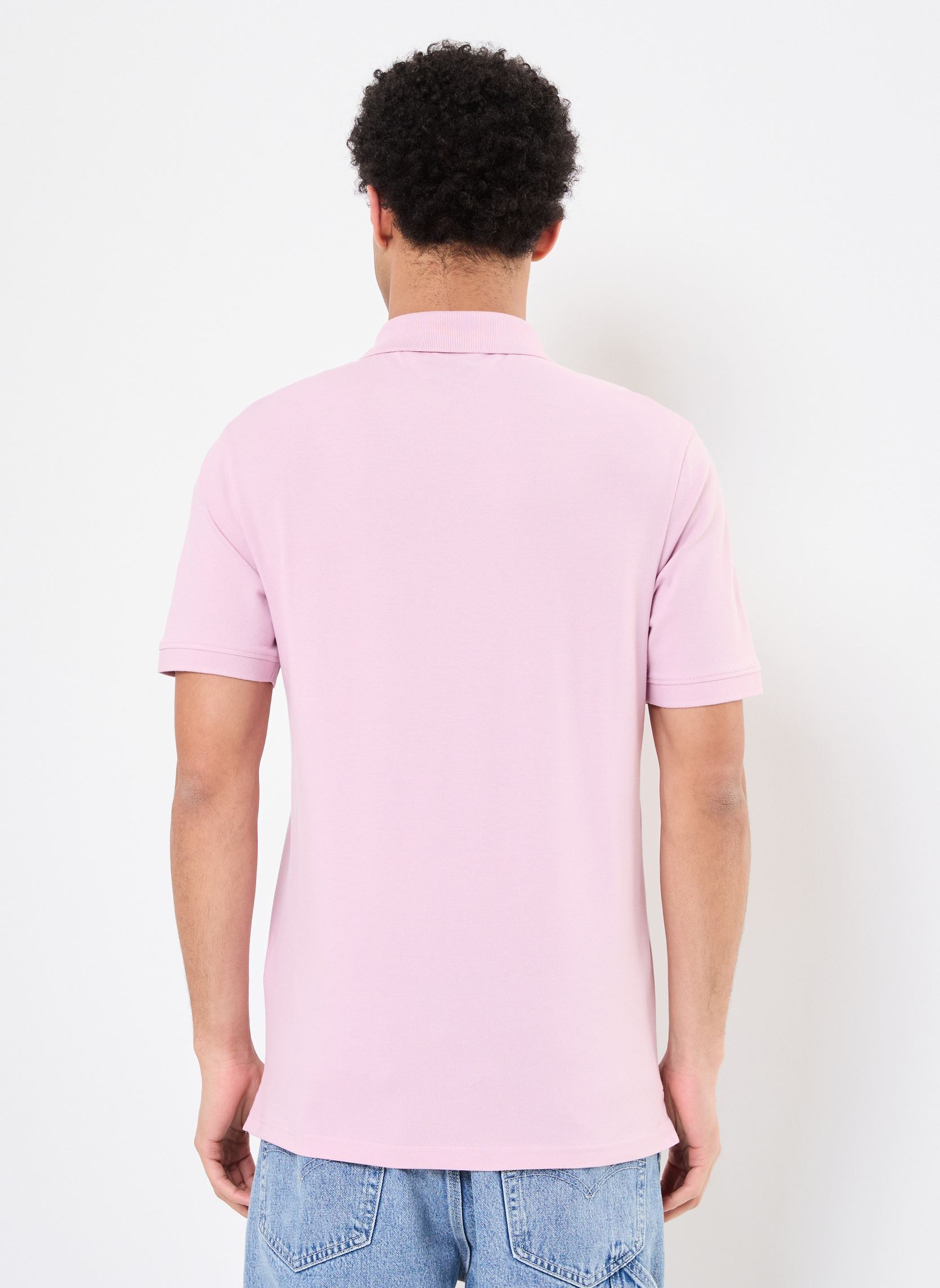 Polos Plain Polo Shirt homme rose Lyle & Scott Polos Plain Polo Shirt homme rose PINK LIGHT
