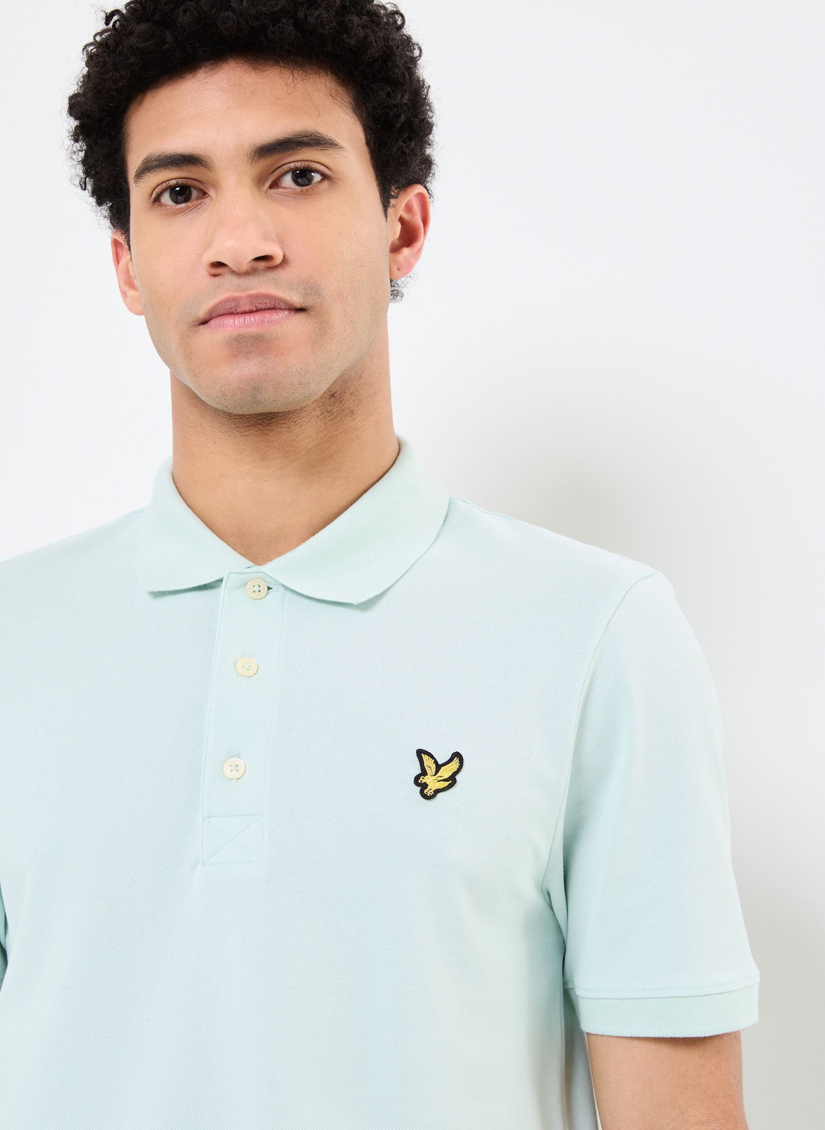 Polos Plain Polo Shirt homme vert Lyle & Scott Polos Plain Polo Shirt homme vert AMBIENT GREEN