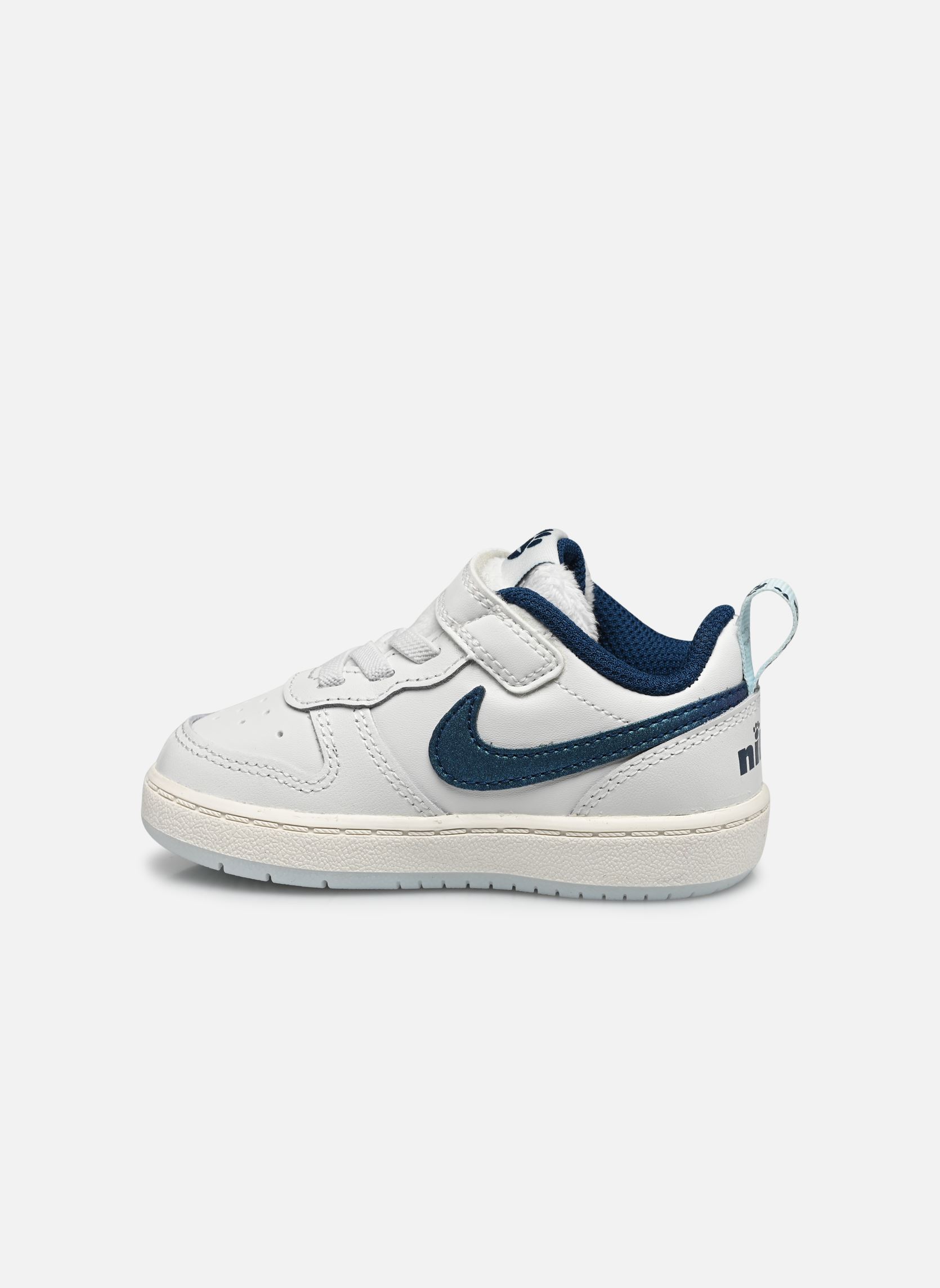 Niedrige Sneaker Court Borough Low 2 Se (Tdv) weiß Nike Niedrige Sneaker Court Borough Low 2 Se (Tdv) weiß Summit White/Valerian Blue-Gla
