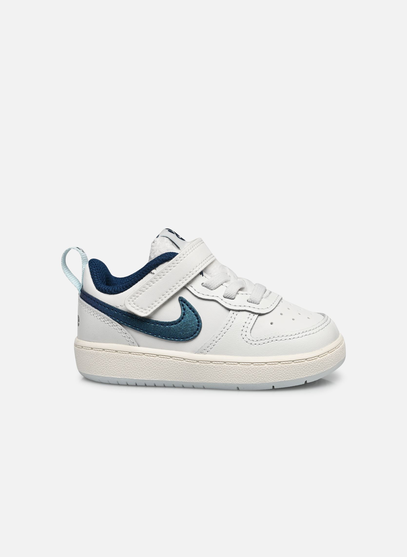 Niedrige Sneaker Court Borough Low 2 Se (Tdv) weiß Nike Niedrige Sneaker Court Borough Low 2 Se (Tdv) weiß Summit White/Valerian Blue-Gla