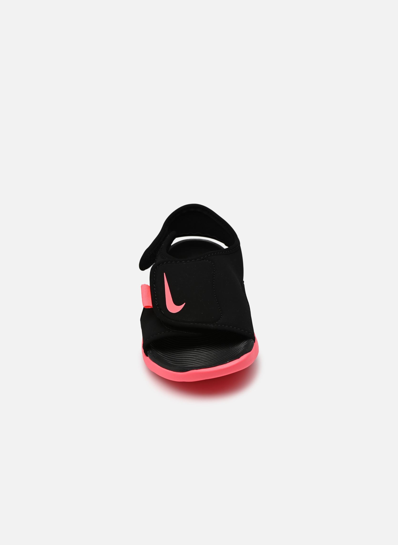 Sandalen Sunray Adjust 5 V2 (Gs/Ps) mädchen schwarz Nike Sandalen Sunray Adjust 5 V2 (Gs/Ps) mädchen schwarz BLACK/RACER PINK