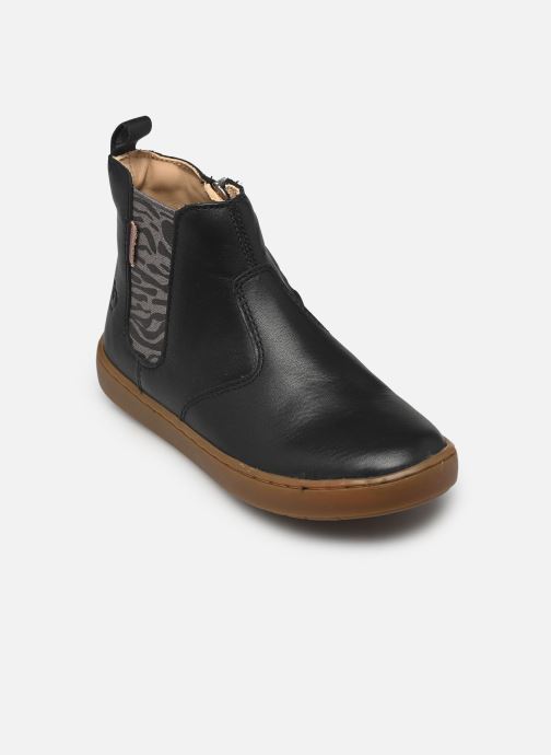 Shoo Pom Bottines Play Chelsea fille noir