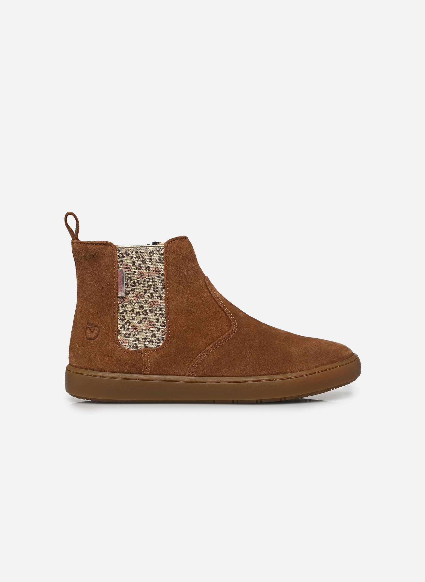 Bottines Play Chelsea fille marron Shoo Pom Bottines Play Chelsea fille marron CAMEL 2