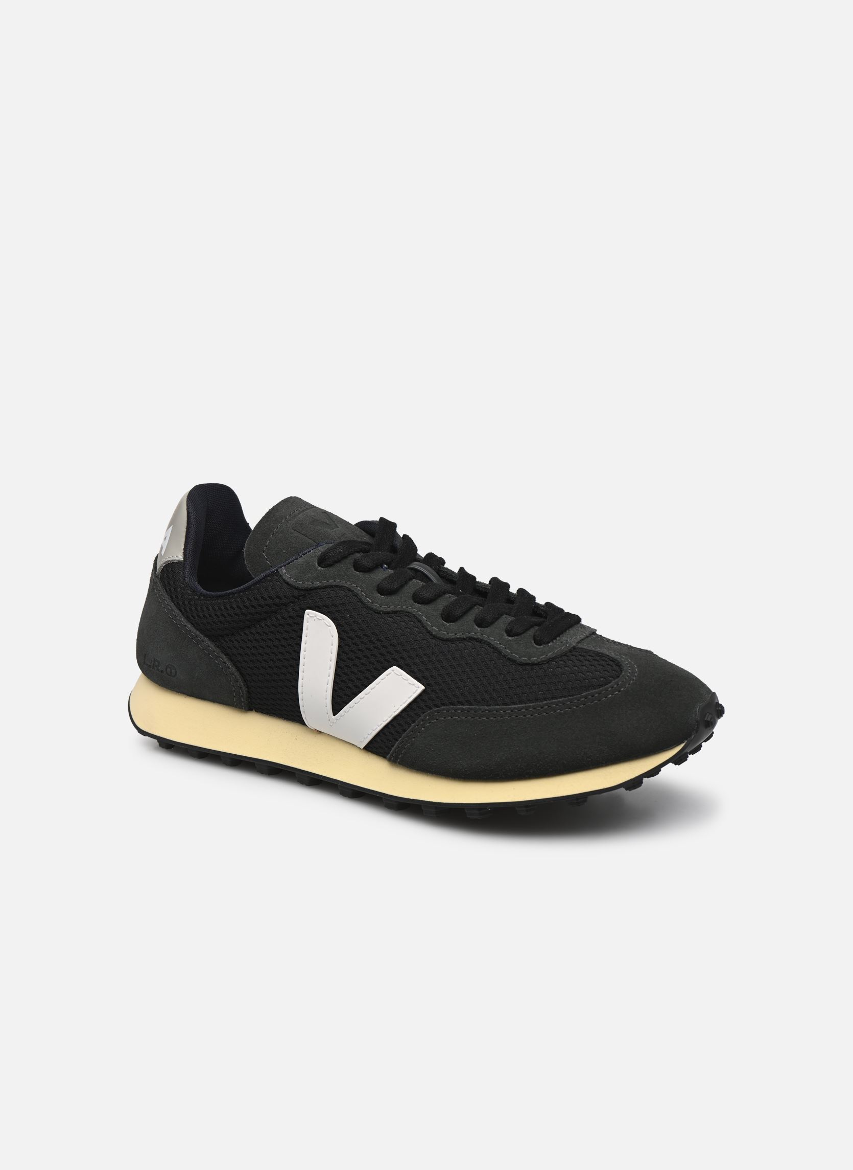 Baskets basses Rio Branco W femme bleu Veja Baskets basses Rio Branco W femme bleu Black_White_Oxford-Grey