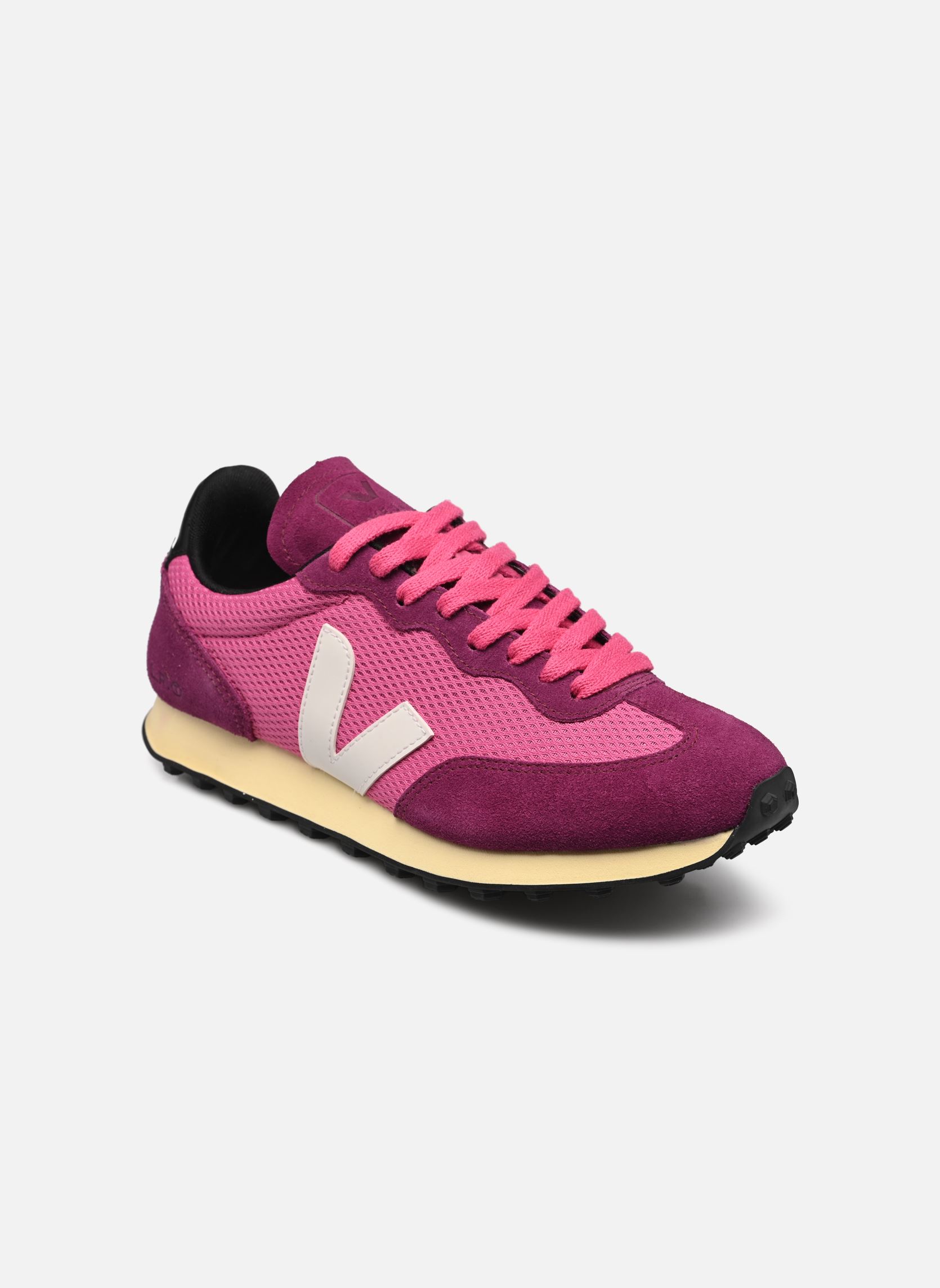 Niedrige Sneaker Rio Branco W damen rosa Veja Niedrige Sneaker Rio Branco W damen rosa Lotus_White