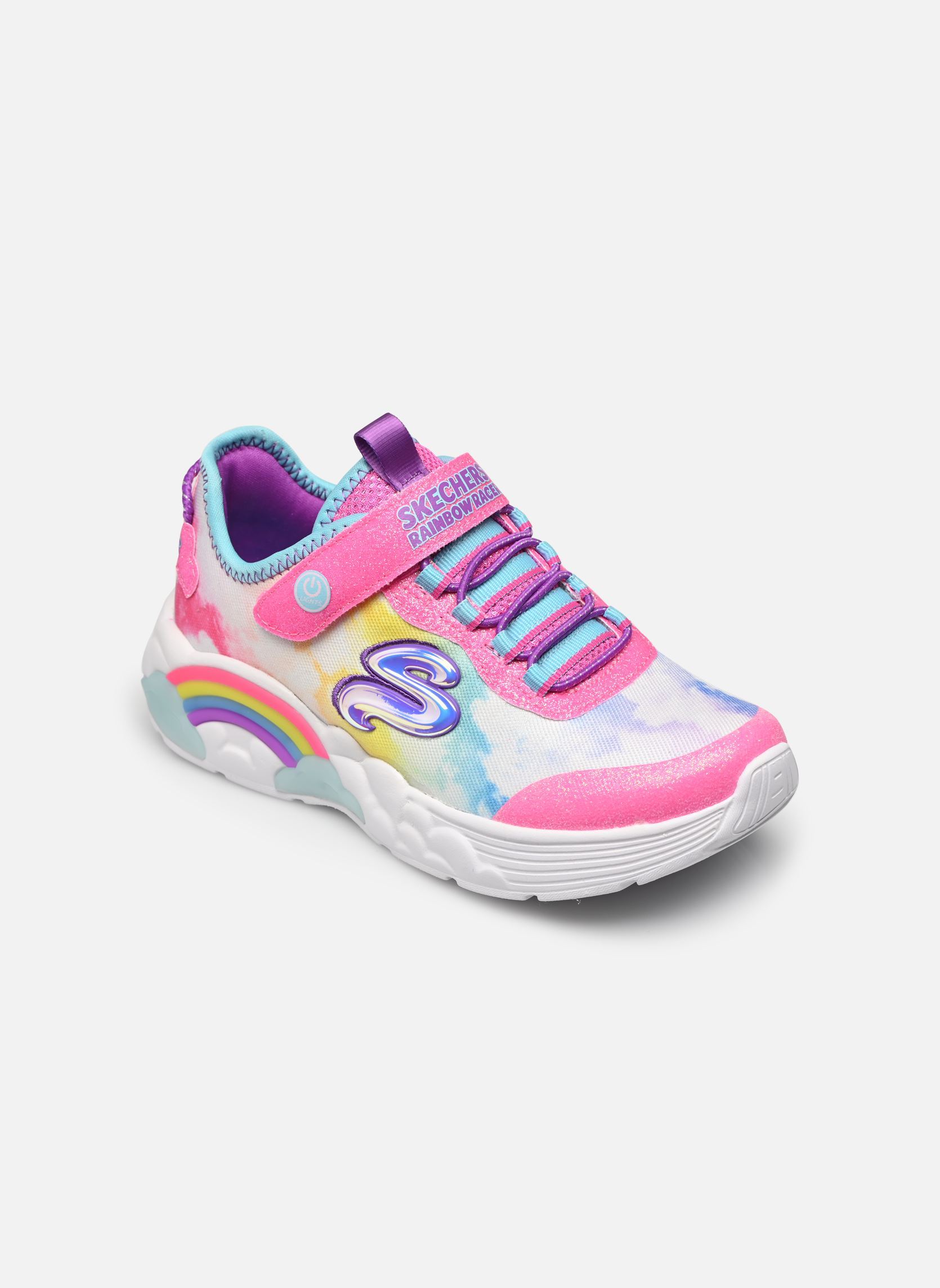 Niedrige Sneaker Rainbow Racer mädchen rosa Skechers Niedrige Sneaker Rainbow Racer mädchen rosa PKMT