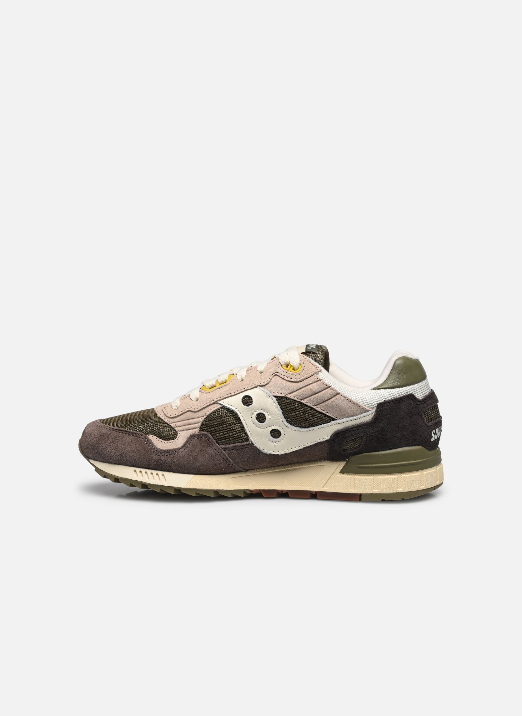 Baskets basses Shadow 5000 M homme vert Saucony Baskets basses Shadow 5000 M homme vert GREEN/OFF WHITE