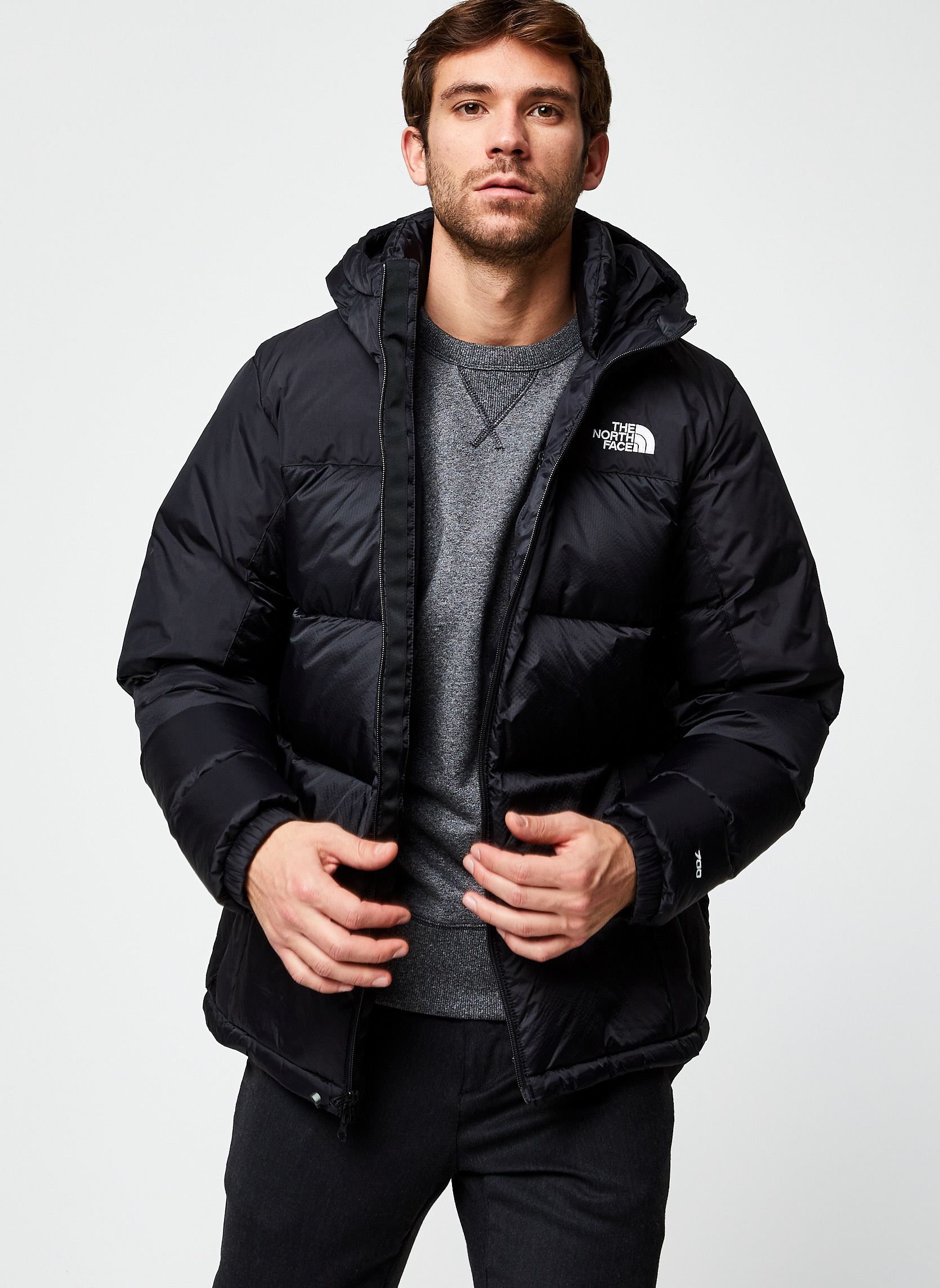 Doudounes The North Face DIABLO DOWN HOODIE EU - vue 2