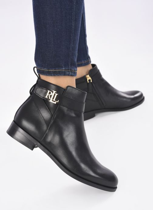 Lauren Ralph Lauren BONNE (Zwart) - Boots en enkellaarsjes chez Sarenza  (476726) ralph lauren enkellaarzen