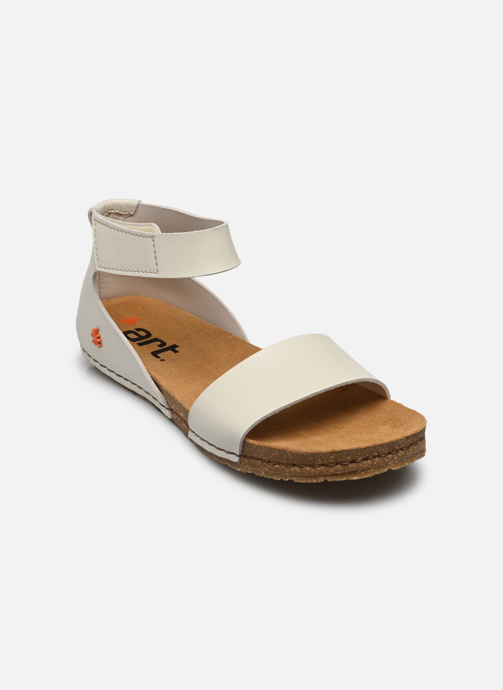 Sandali ART Creta In Pelle Per Donna - Suola In Gomma E Sughero, Modello Anatomico E Naturale