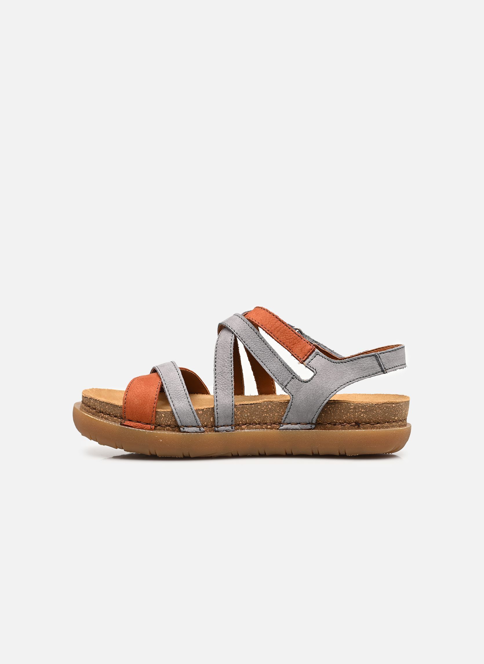 Sandales compensées et plateformes RHODES 1714 femme multicolore Art Sandales compensées et plateformes RHODES 1714 femme multicolore DENIM-DARK ORANGE