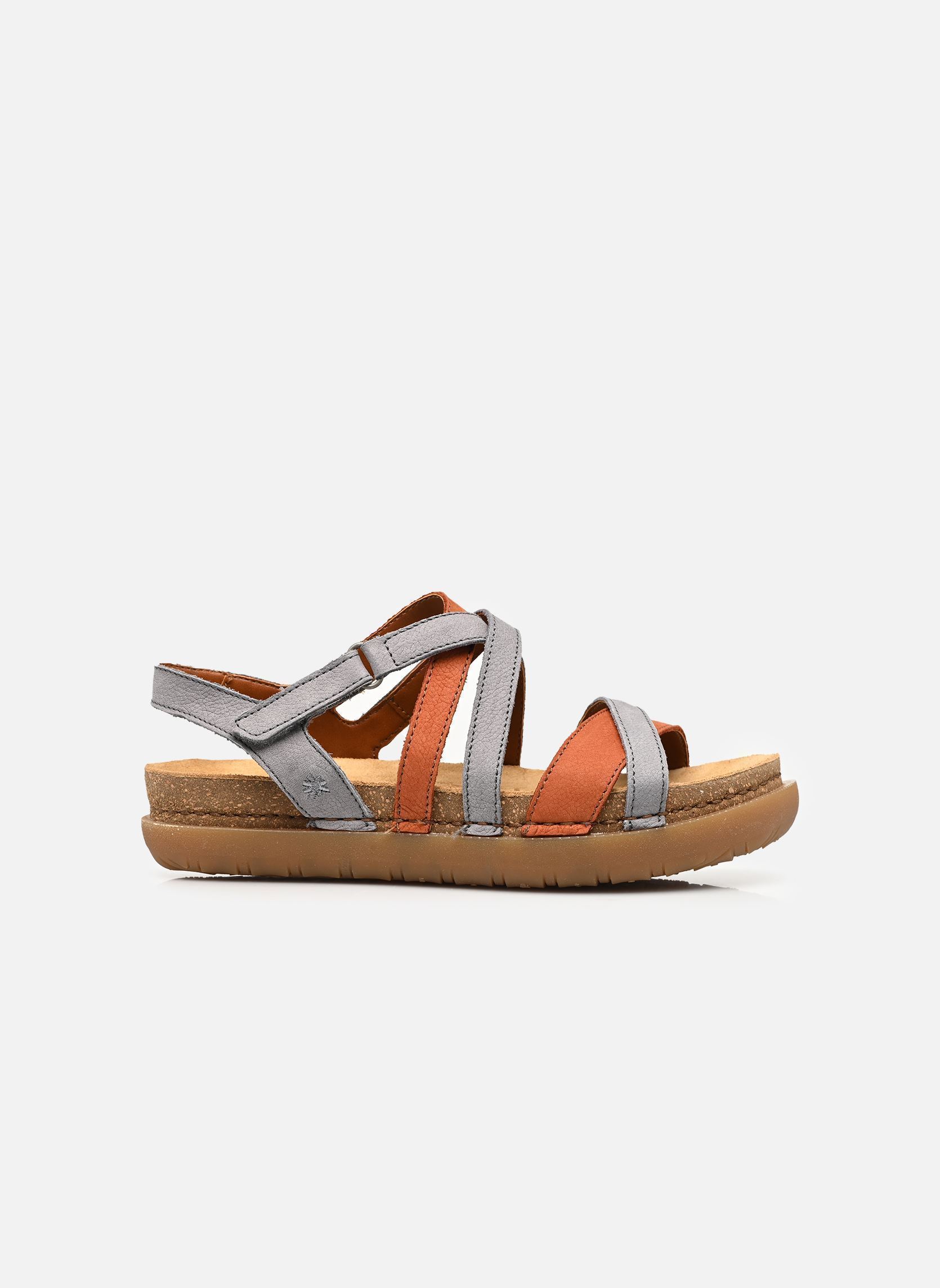 Sandales compensées et plateformes RHODES 1714 femme multicolore Art Sandales compensées et plateformes RHODES 1714 femme multicolore DENIM-DARK ORANGE