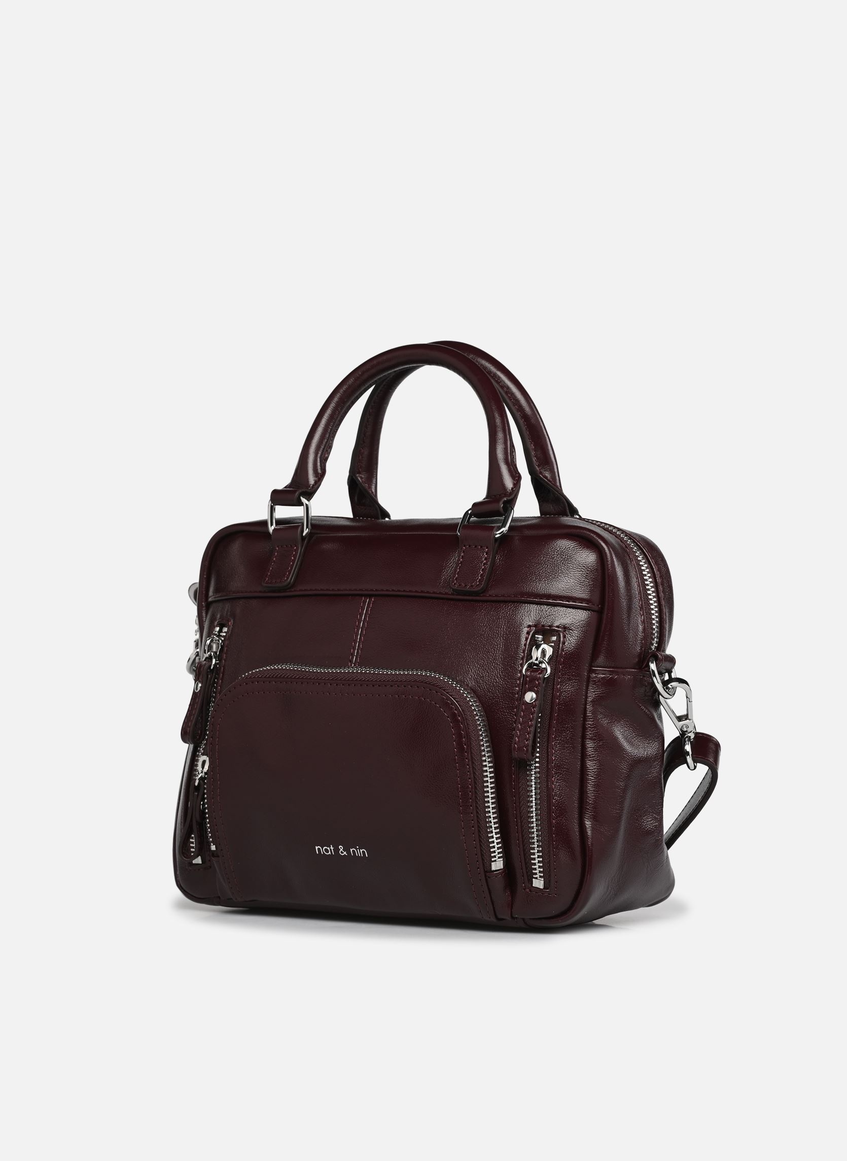 Umhängetaschen Mini Macy damen violett Nat & Nin Umhängetaschen Mini Macy damen violett AUBERGINE