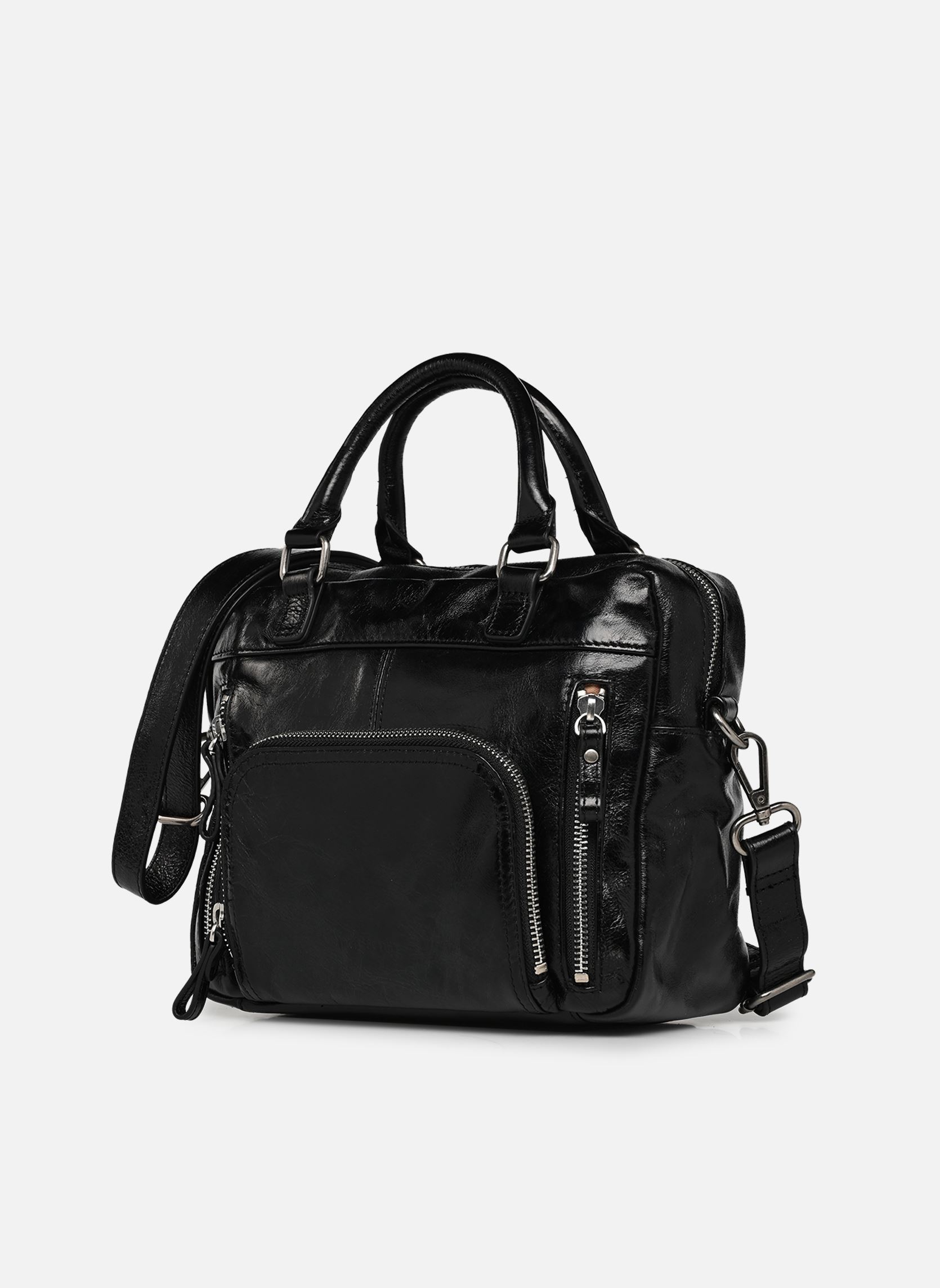 Sacs bandoulière Mini Macy femme noir Nat & Nin Sacs bandoulière Mini Macy femme noir NOIR GLACÉ