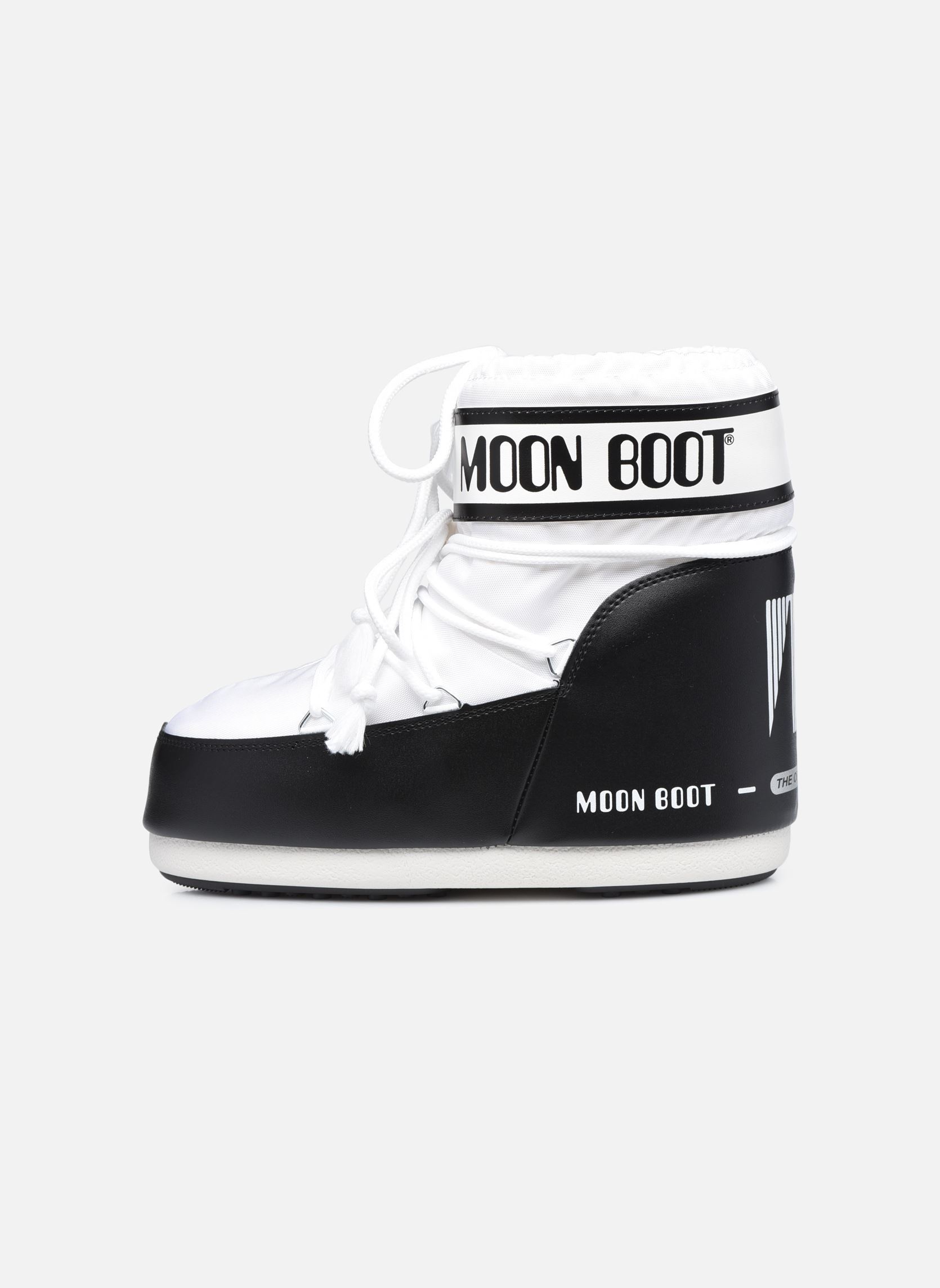 Bottes de neige MB ICON LOW NYLON femme blanc Moon Boot Bottes de neige MB ICON LOW NYLON femme blanc A001 WHITE