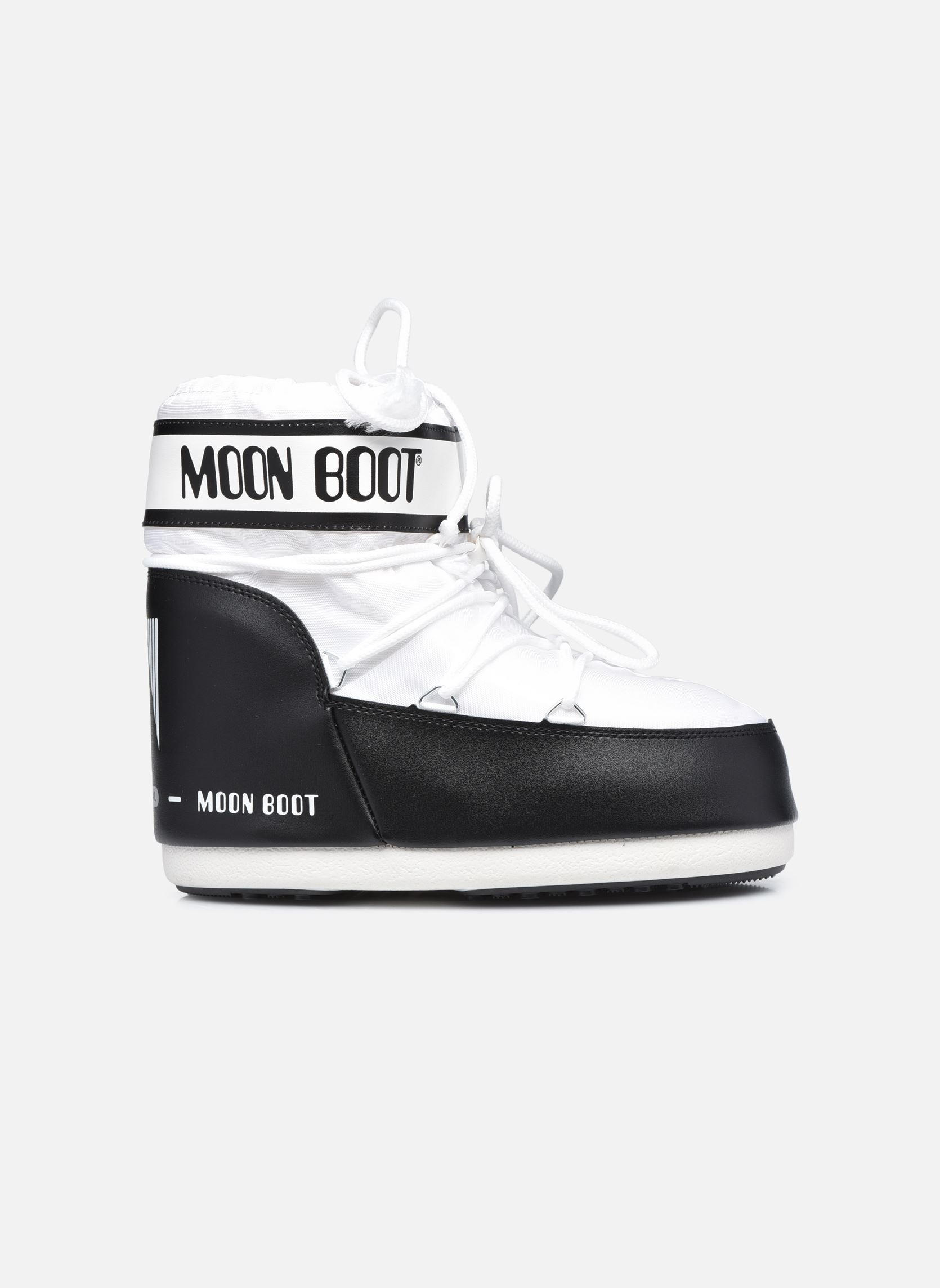 Bottes de neige MB ICON LOW NYLON femme blanc Moon Boot Bottes de neige MB ICON LOW NYLON femme blanc A001 WHITE