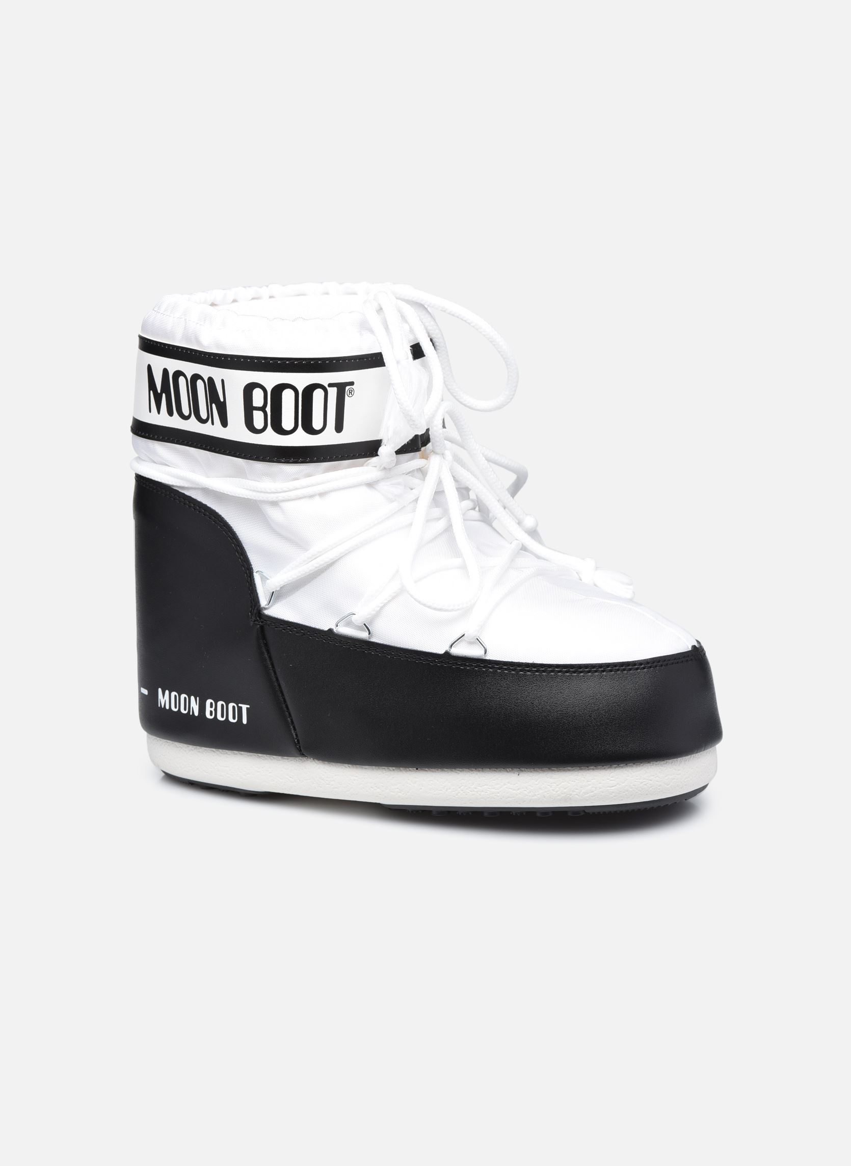 Bottes de neige MB ICON LOW NYLON femme blanc Moon Boot Bottes de neige MB ICON LOW NYLON femme blanc A001 WHITE