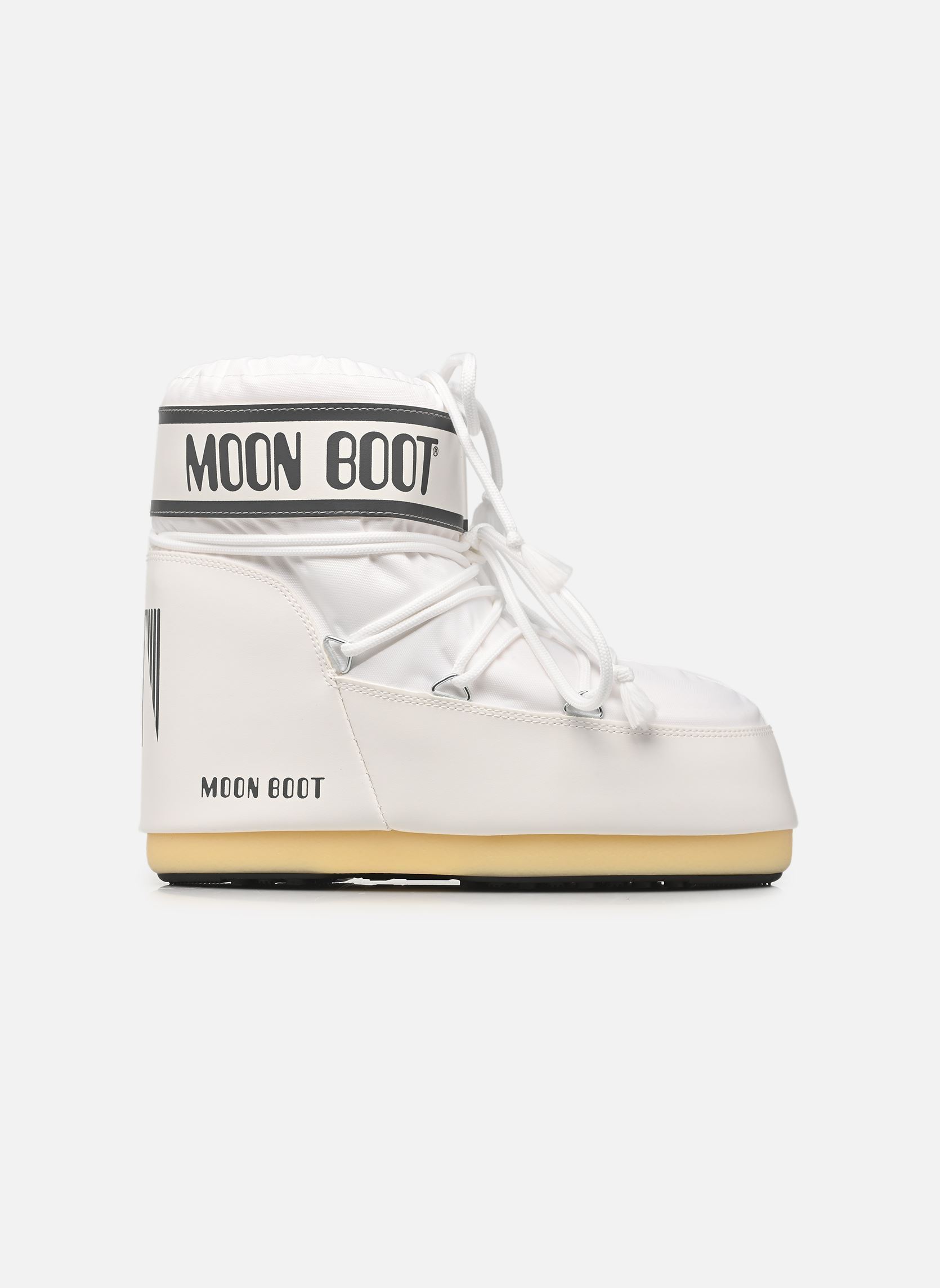Snowboots MB ICON LOW NYLON dames wit Moon Boot Snowboots MB ICON LOW NYLON dames wit A009 WHITE MONO