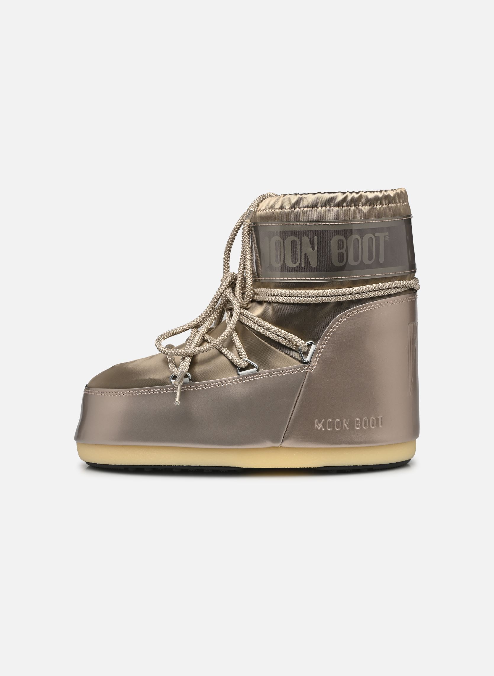 Snowboots MB ICON LOW GLANCE dames goud en brons Moon Boot Snowboots MB ICON LOW GLANCE dames goud en brons PLATINUM