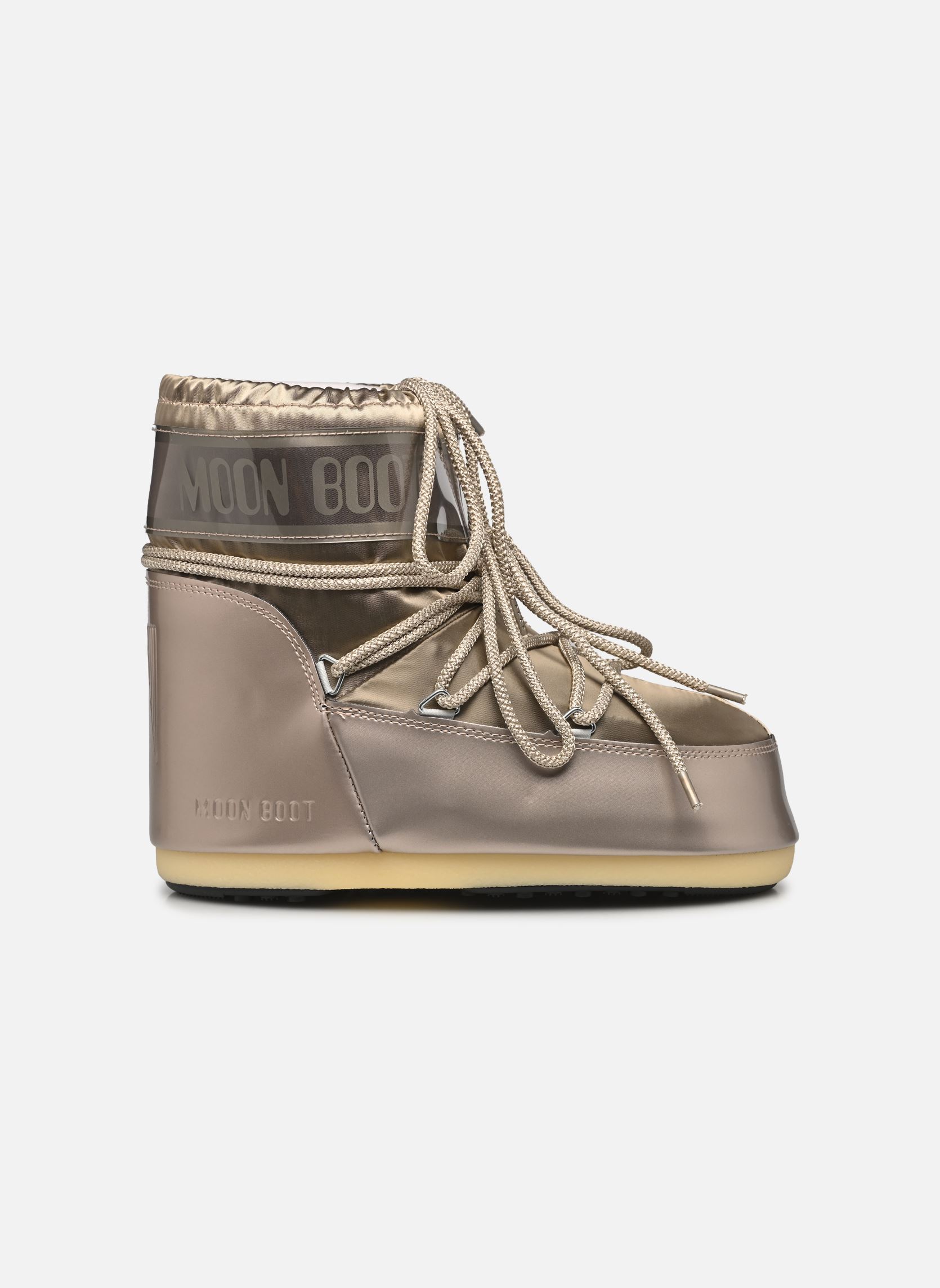 Snowboots MB ICON LOW GLANCE dames goud en brons Moon Boot Snowboots MB ICON LOW GLANCE dames goud en brons PLATINUM