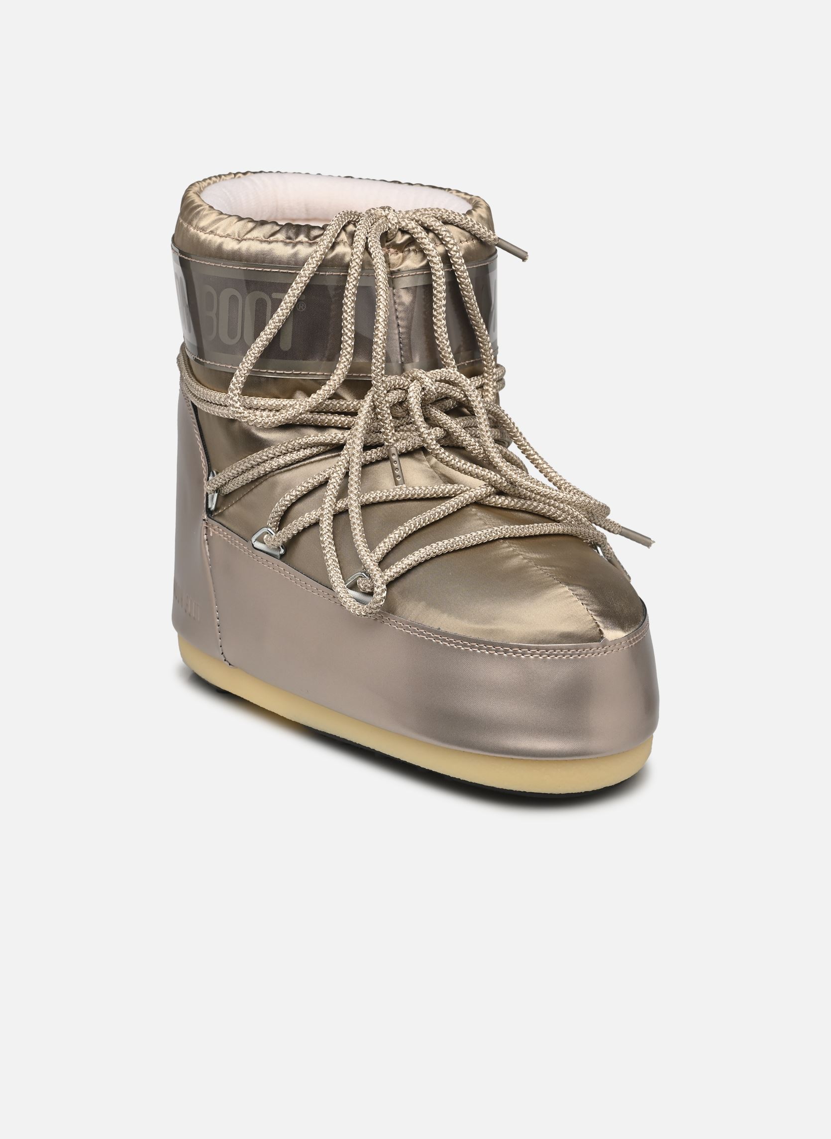 Snowboots MB ICON LOW GLANCE dames goud en brons Moon Boot Snowboots MB ICON LOW GLANCE dames goud en brons PLATINUM