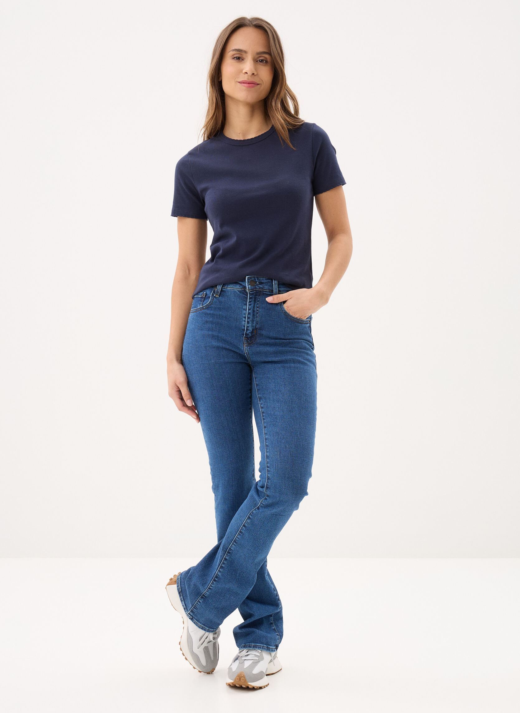 Jeans flare 725 High Rise Bootcut femme bleu Levi's Jeans flare 725 High Rise Bootcut femme bleu Triangle Exploration
