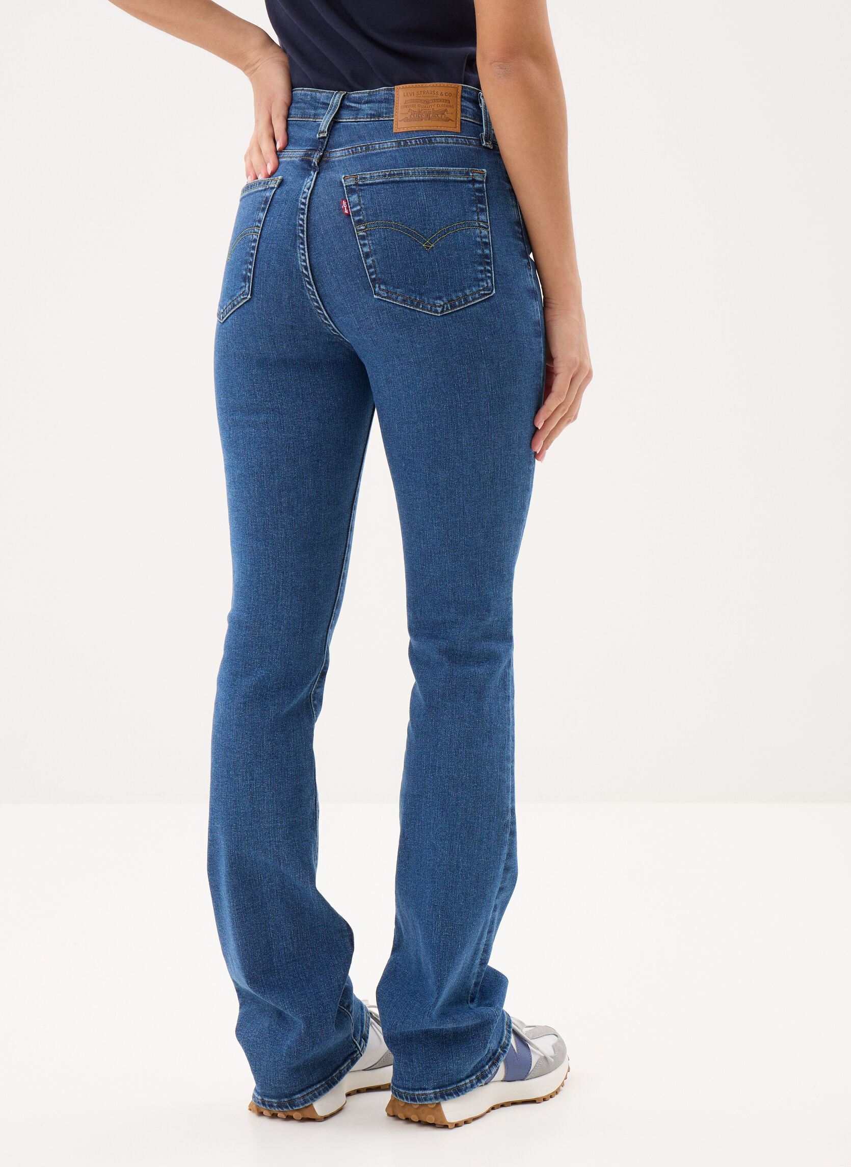Jeans flare 725 High Rise Bootcut femme bleu Levi's Jeans flare 725 High Rise Bootcut femme bleu Triangle Exploration