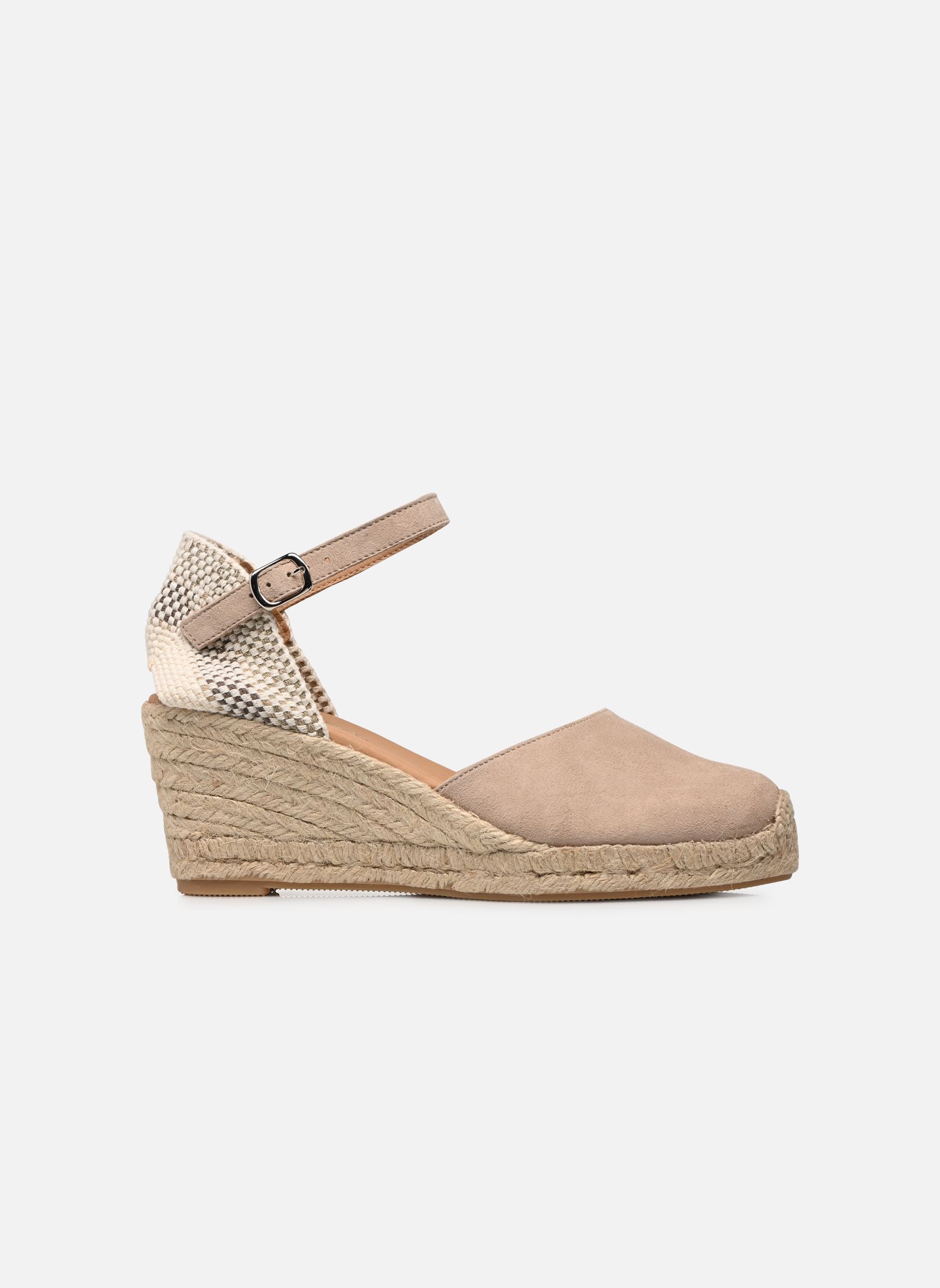 Espadrillas con zeppa e plateau Ibrine donna beige Georgia Rose Espadrillas con zeppa e plateau Ibrine donna beige Beige