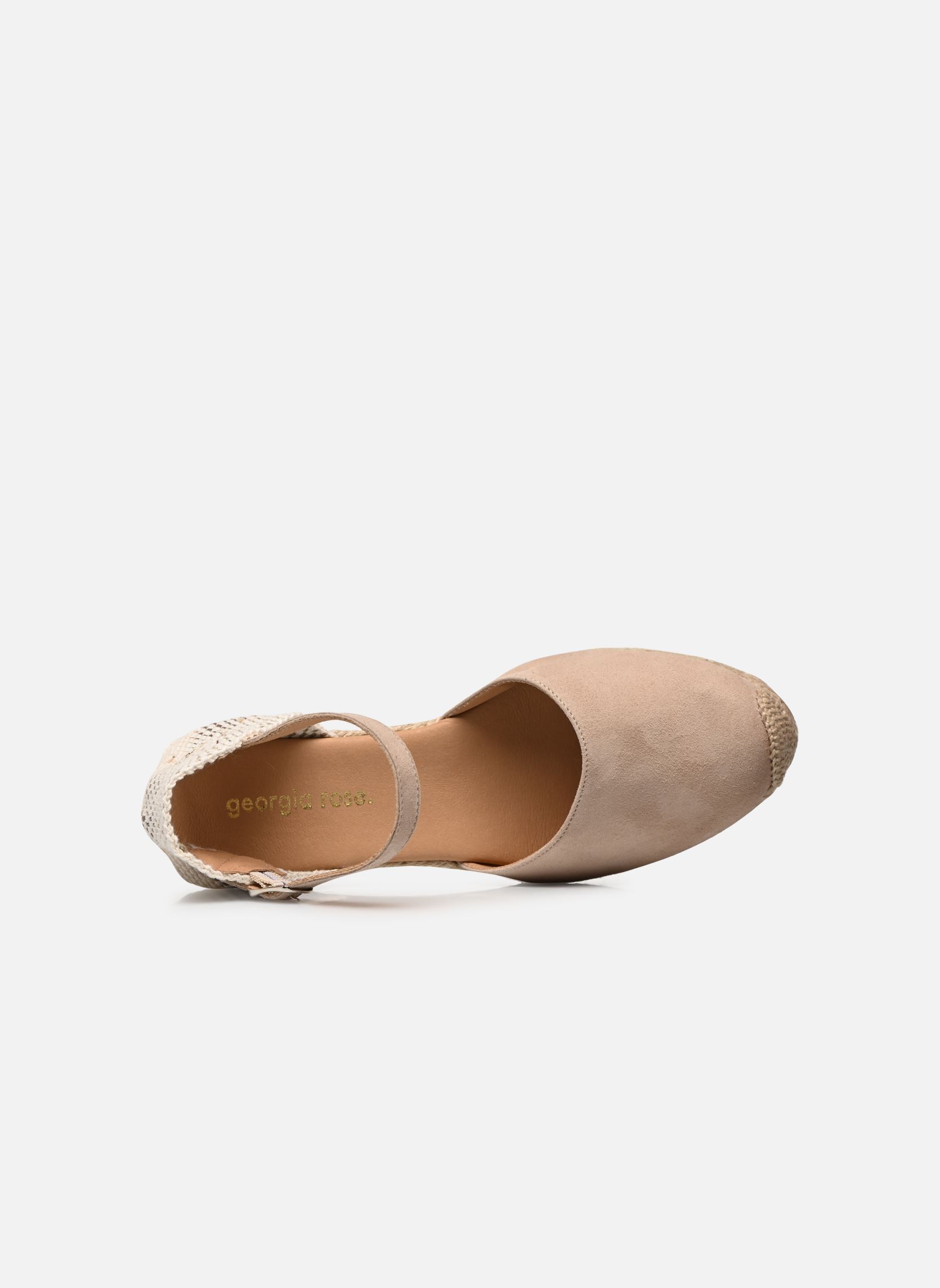 Espadrillas con zeppa e plateau Ibrine donna beige Georgia Rose Espadrillas con zeppa e plateau Ibrine donna beige Beige