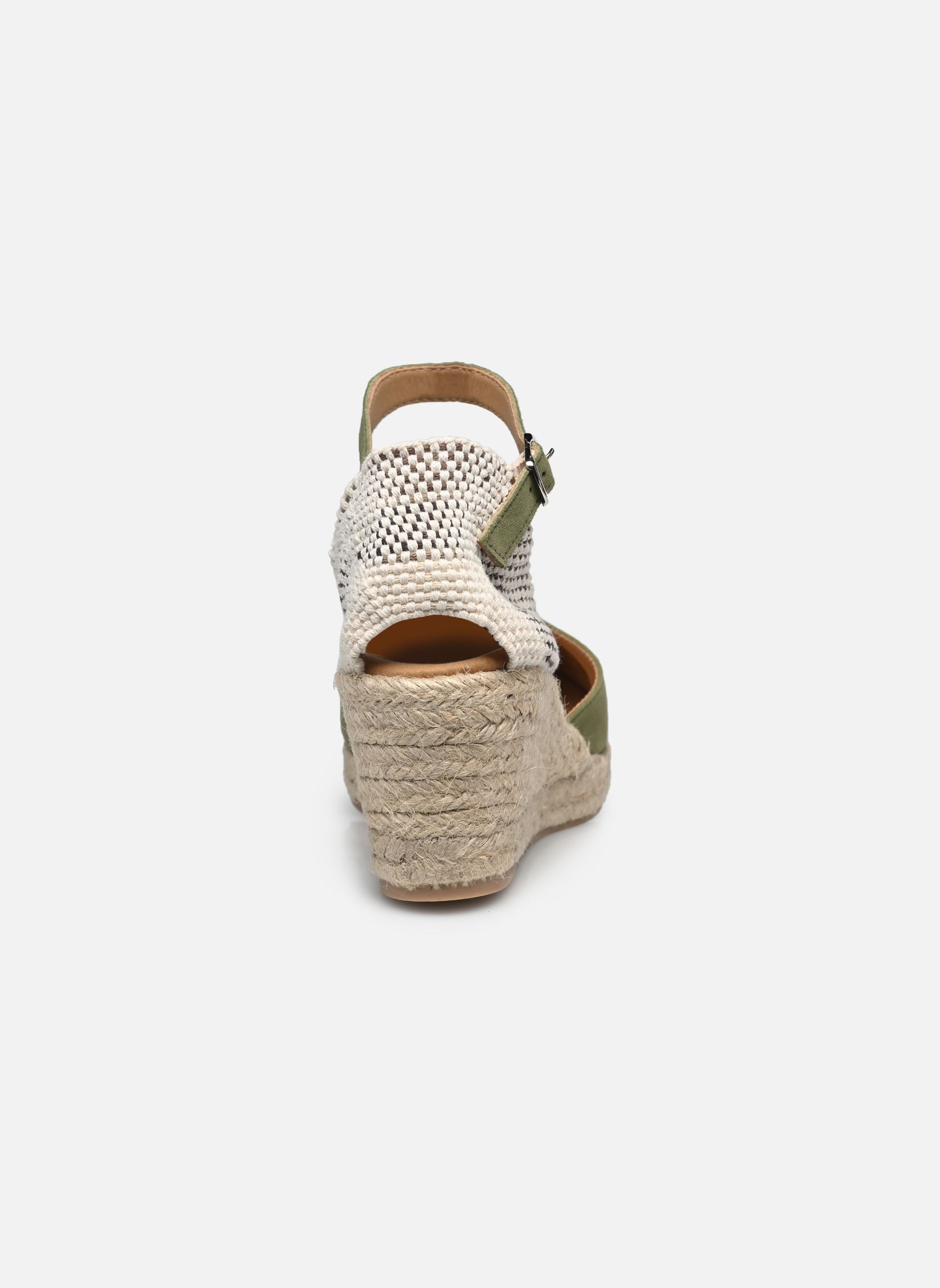 Espadrilles compensées et plateformes Ibrine femme vert Georgia Rose Espadrilles compensées et plateformes Ibrine femme vert KAKI