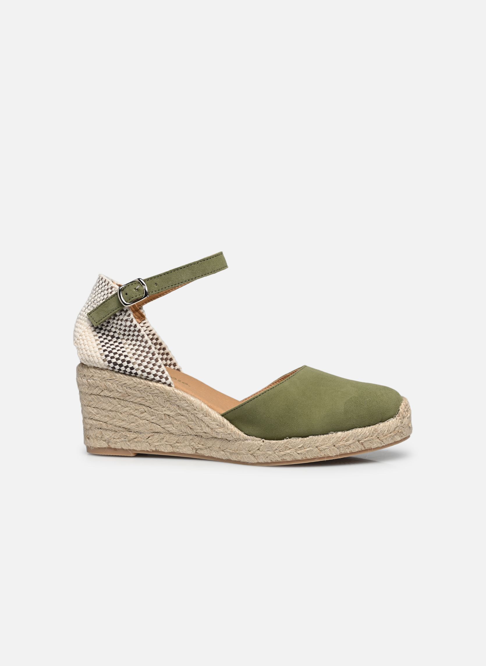 Espadrilles compensées et plateformes Ibrine femme vert Georgia Rose Espadrilles compensées et plateformes Ibrine femme vert KAKI