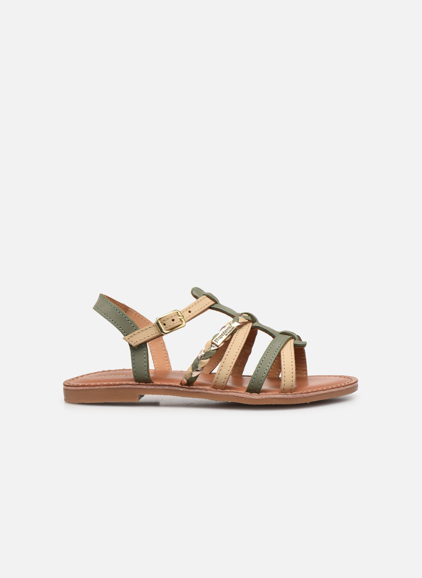 Sandalen Monga mädchen grün Les Tropéziennes par M Belarbi Sandalen Monga mädchen grün TILLEUL MULTI