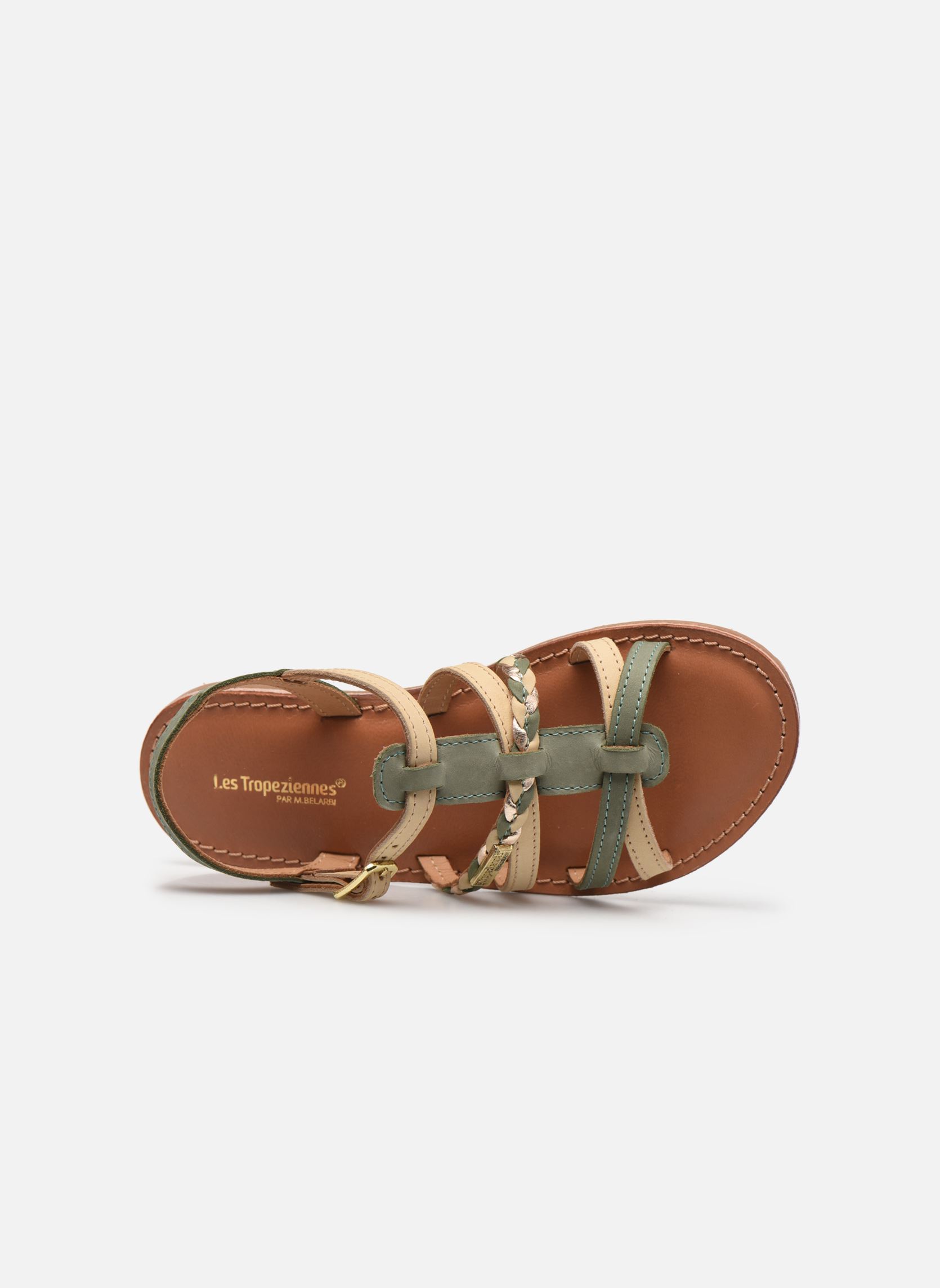 Sandalen Monga mädchen grün Les Tropéziennes par M Belarbi Sandalen Monga mädchen grün TILLEUL MULTI