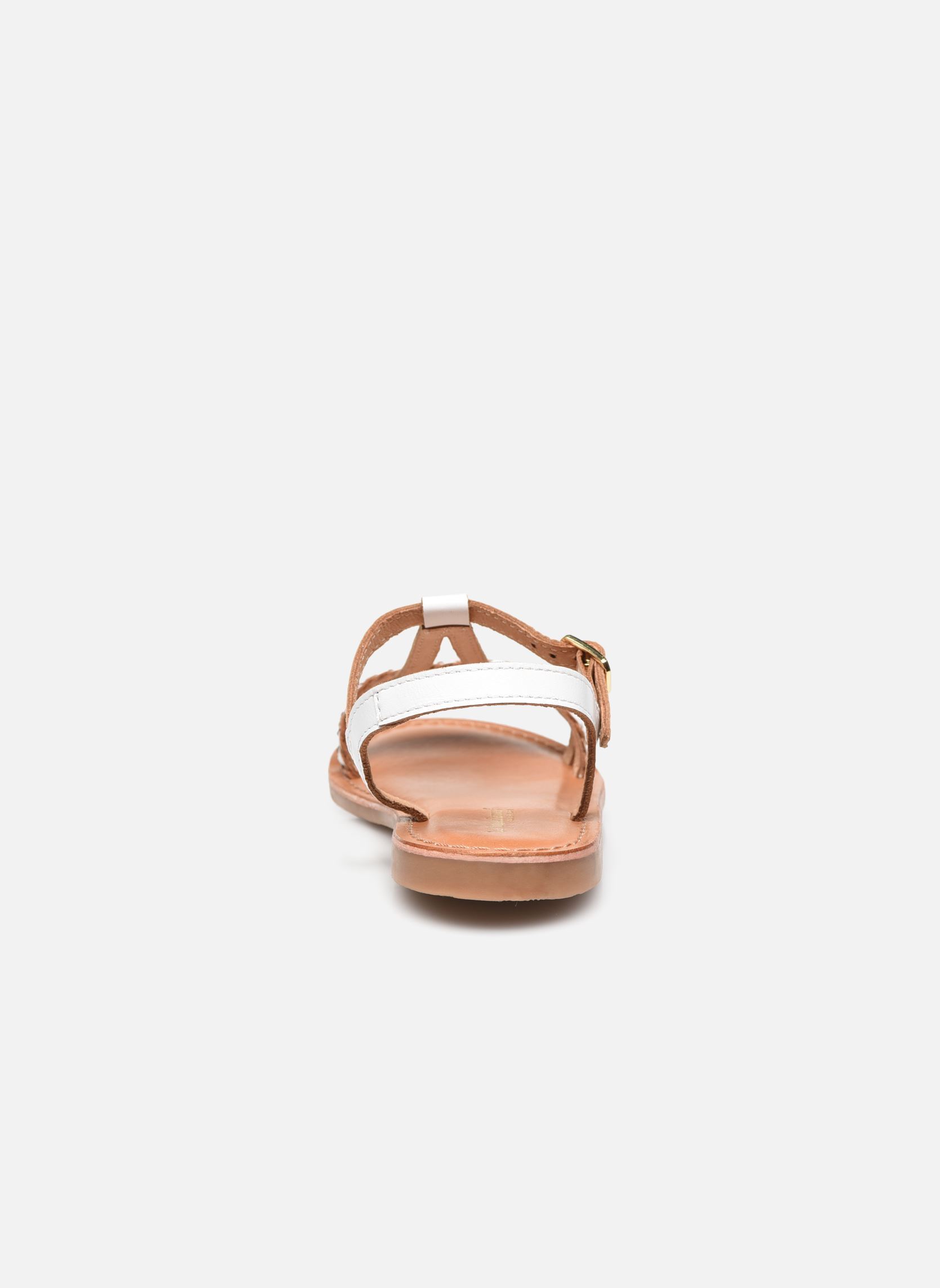 Sandales Badou fille blanc Les Tropéziennes par M Belarbi Sandales Badou fille blanc Blanc Or