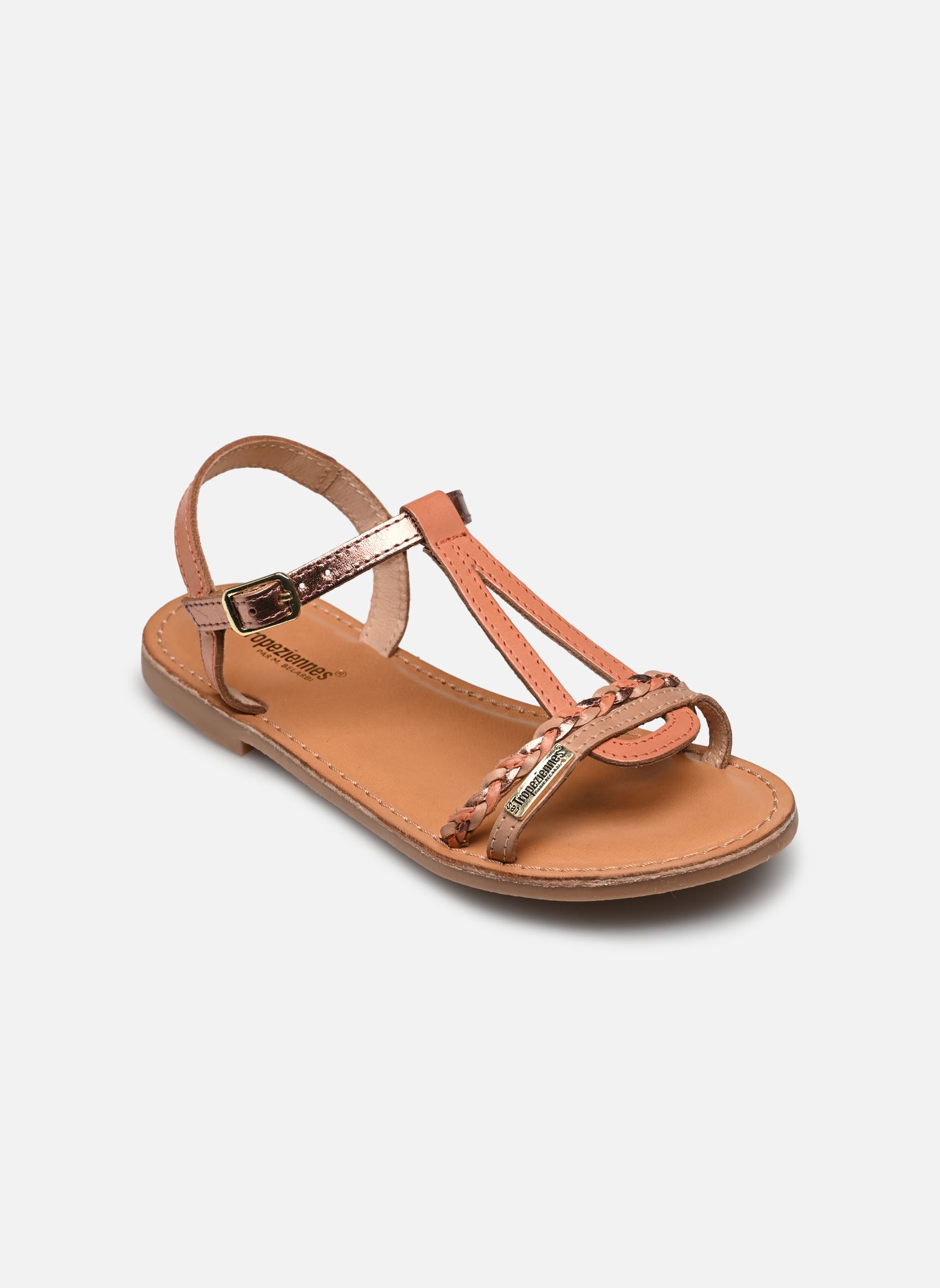Sandalen Badou mädchen orange Les Tropéziennes par M Belarbi Sandalen Badou mädchen orange ROSE MULTI