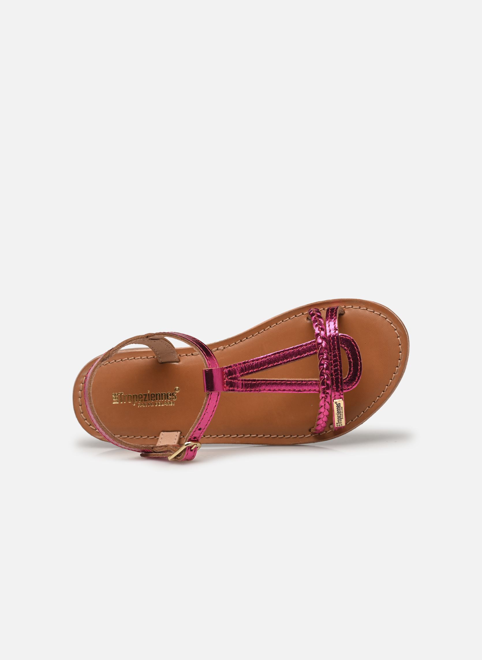 Sandales Badou fille rose Les Tropéziennes par M Belarbi Sandales Badou fille rose Fuchsia Metal