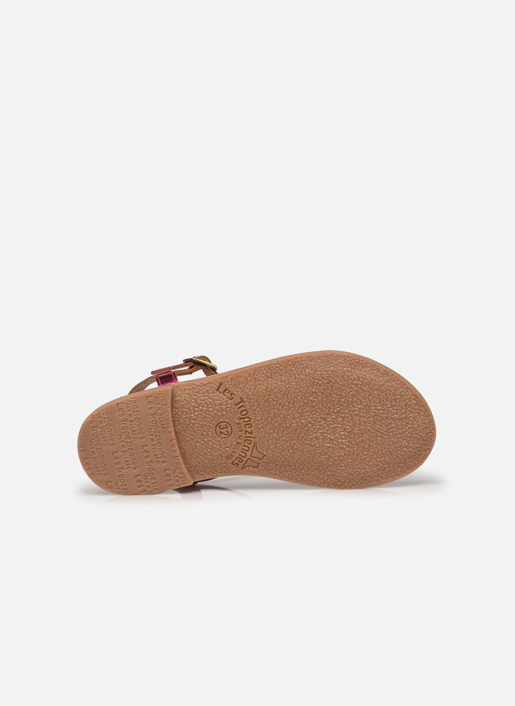 Sandales Badou fille rose Les Tropéziennes par M Belarbi Sandales Badou fille rose Fuchsia Metal