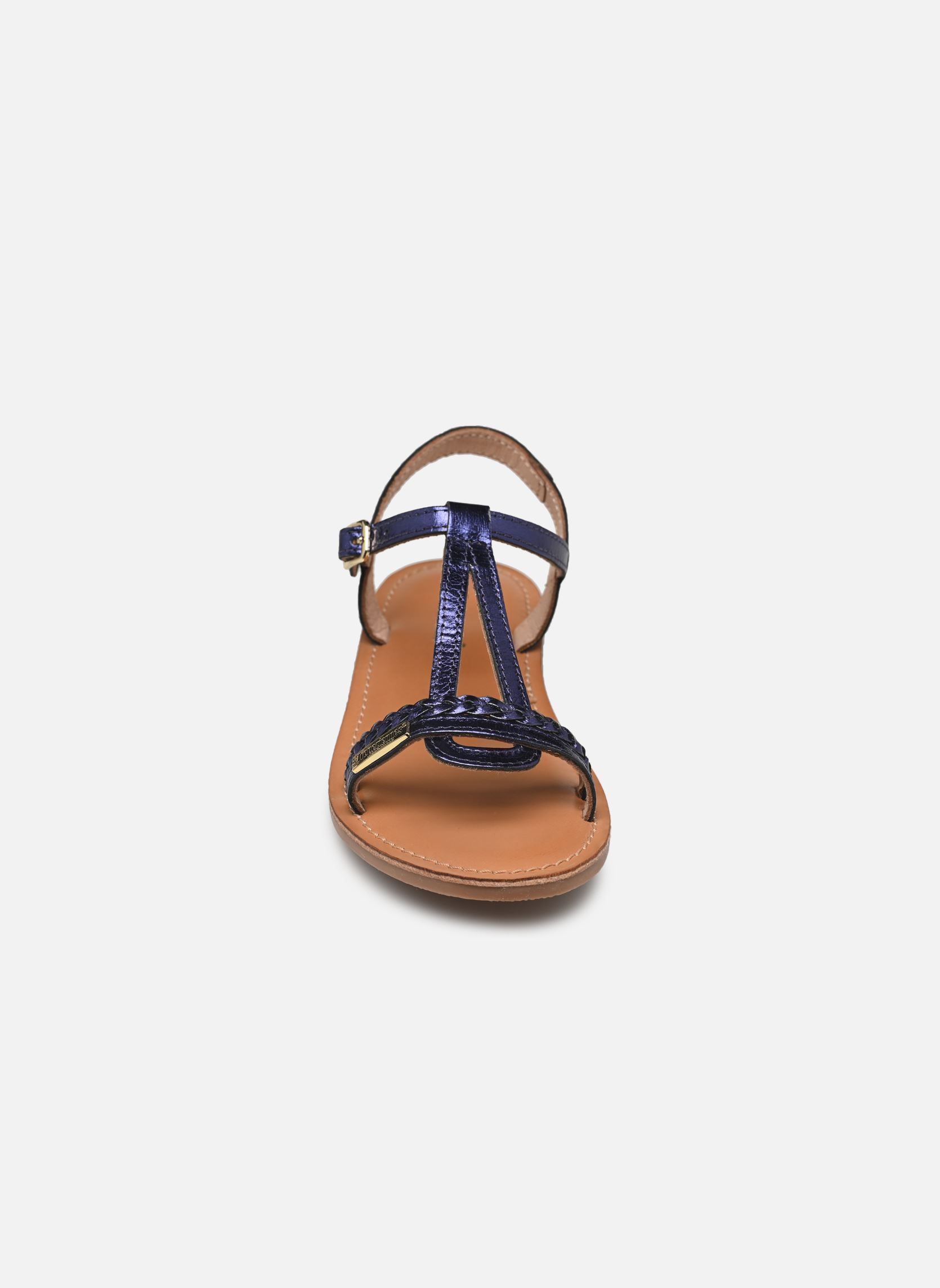 Sandales Badou fille bleu Les Tropéziennes par M Belarbi Sandales Badou fille bleu MARINE METAL